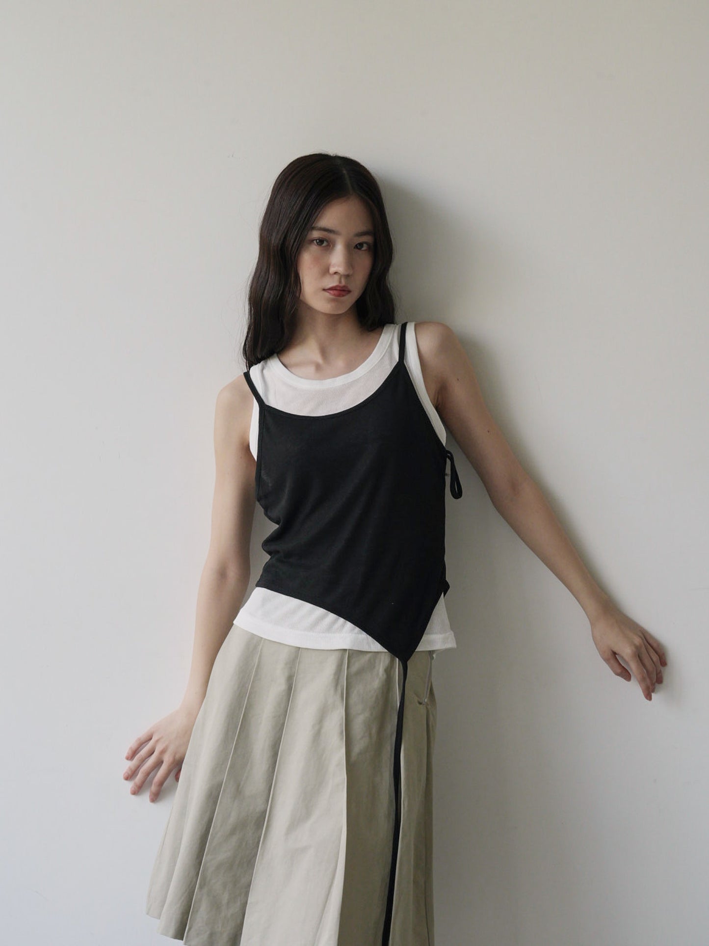 layered tank top