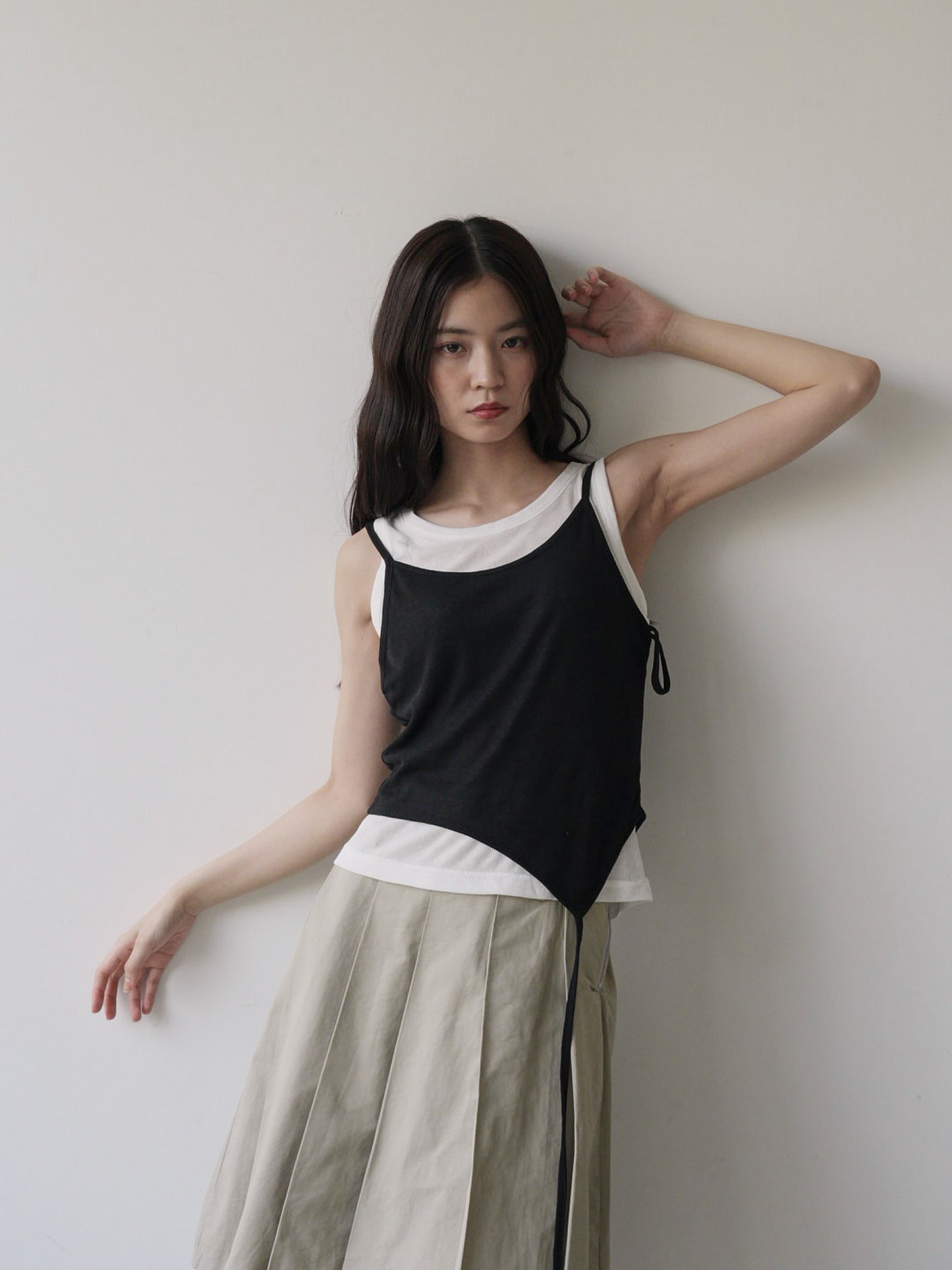 layered tank top
