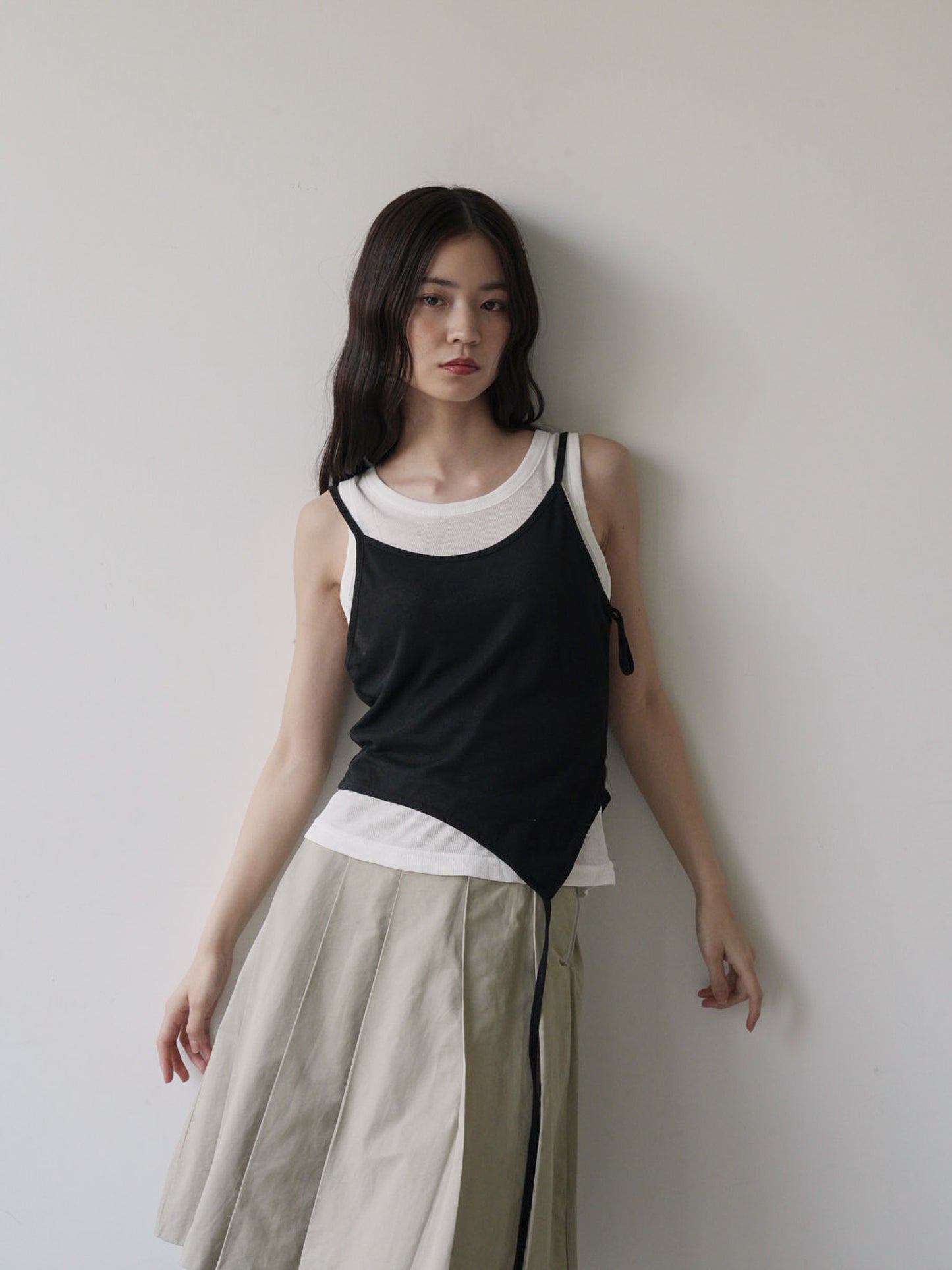layered tank top