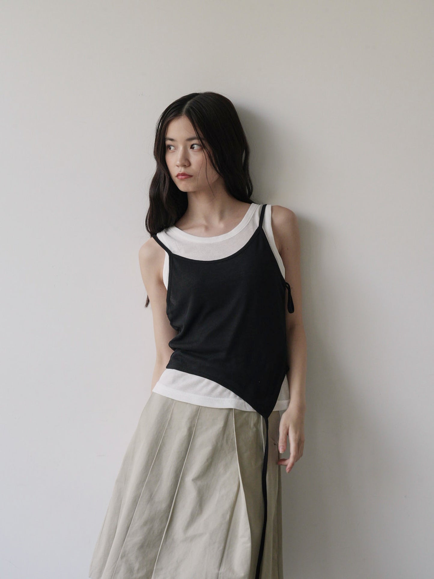 layered tank top