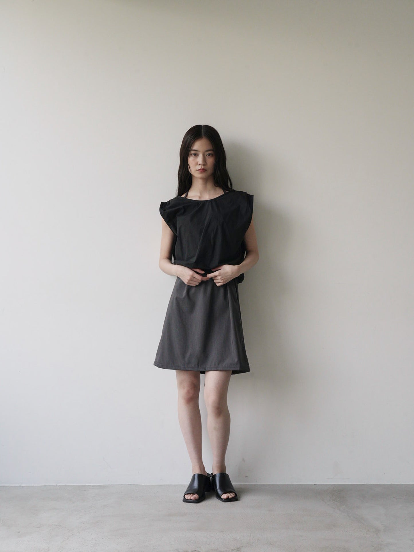 2way wrap blouse
