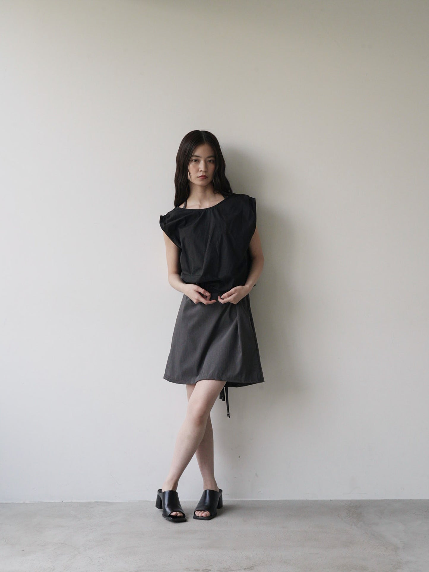 2way wrap blouse