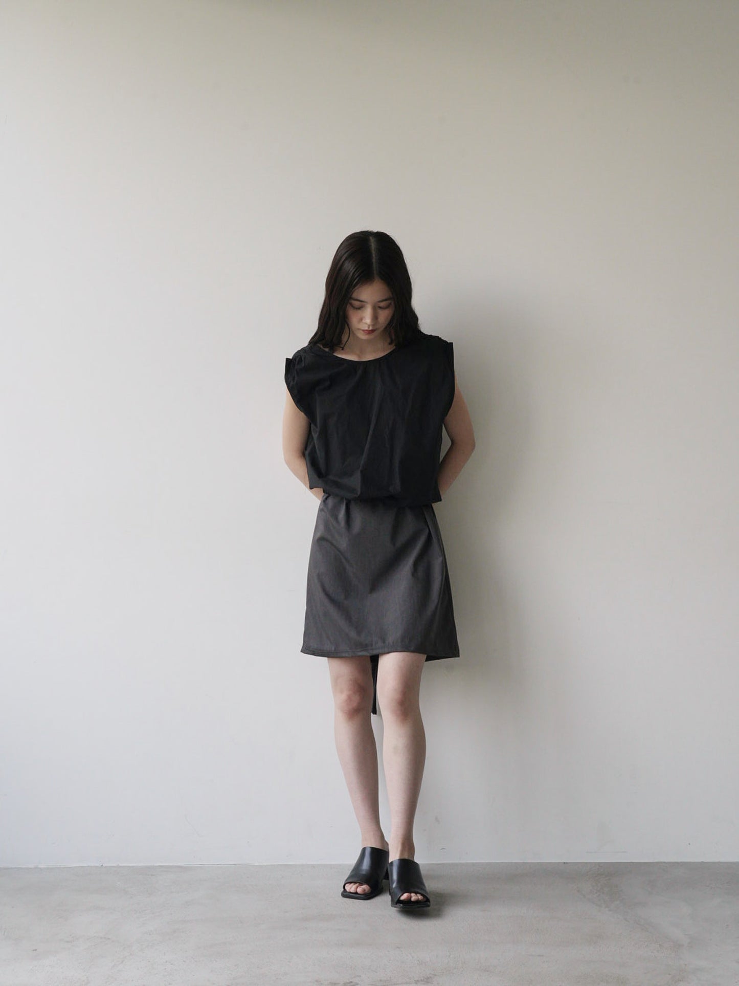 2way wrap blouse