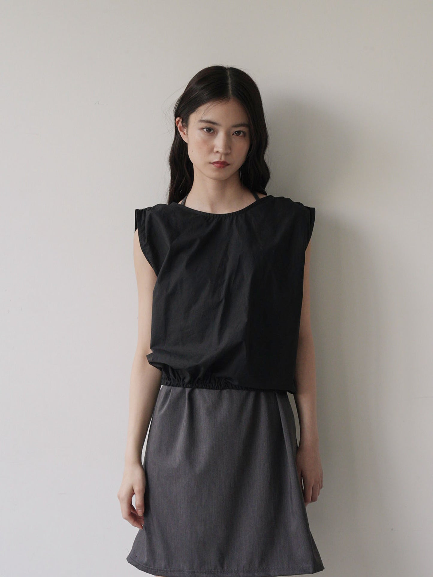2way wrap blouse