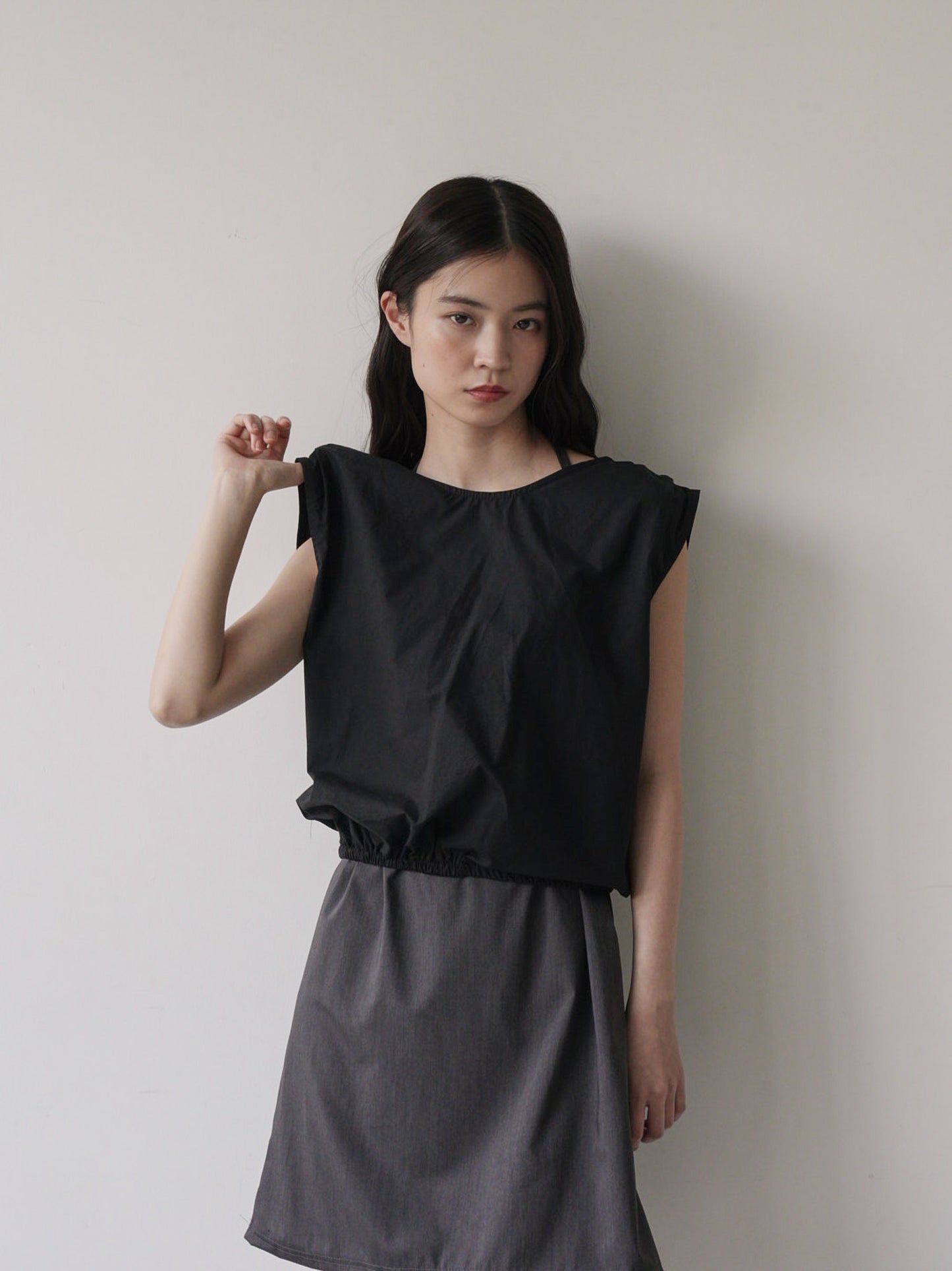 2way wrap blouse