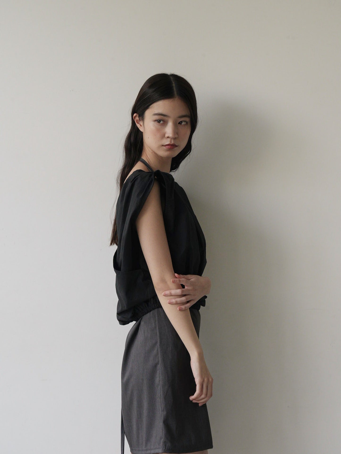 2way wrap blouse