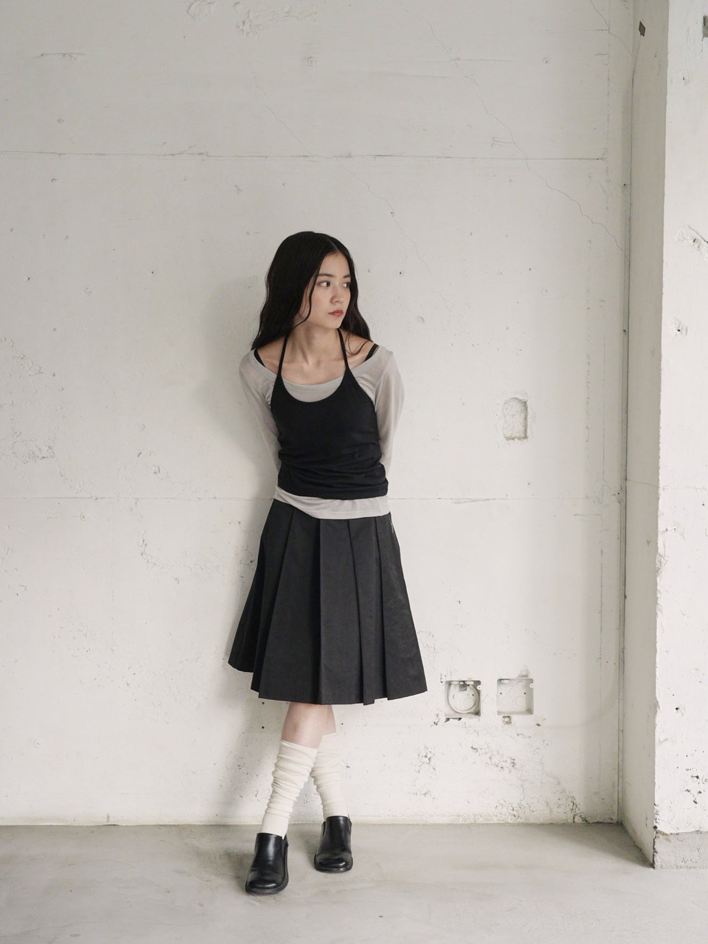 halter layered set tops
