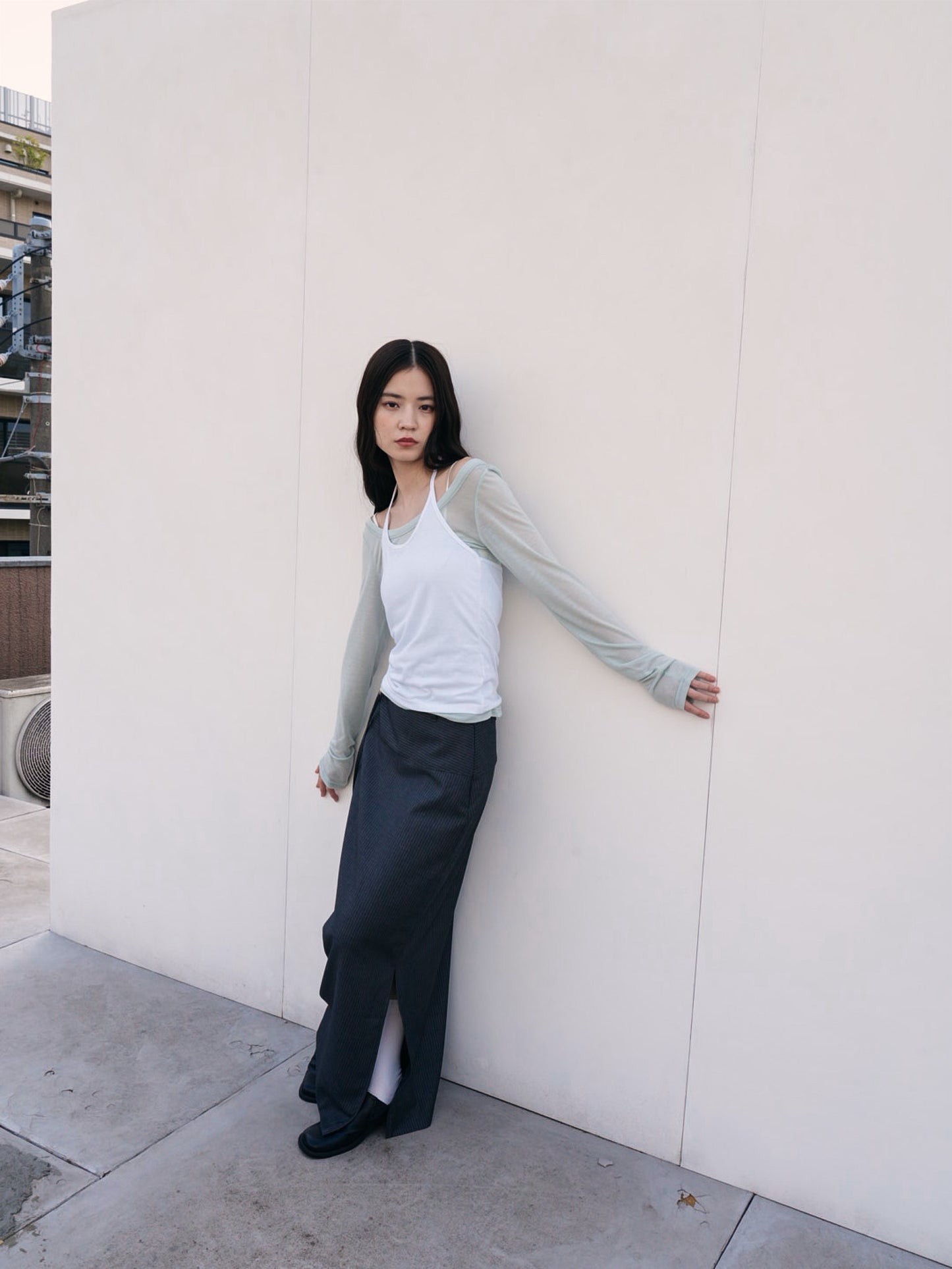 halter layered set tops