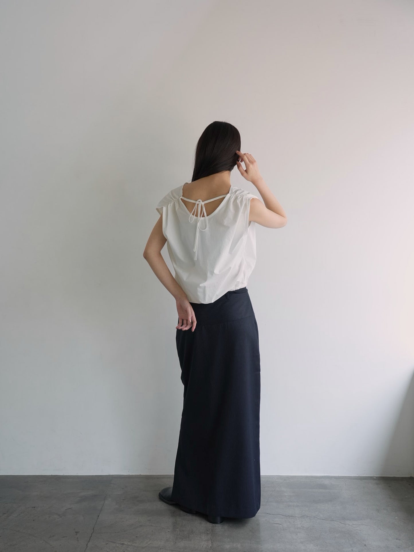 2way wrap blouse