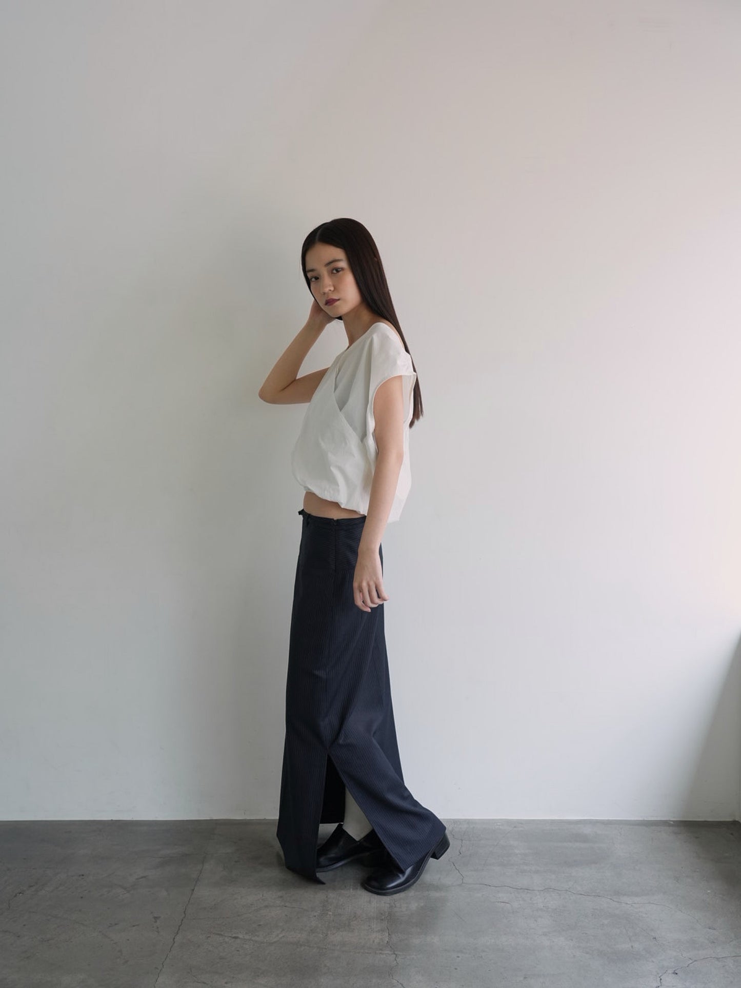2way wrap blouse