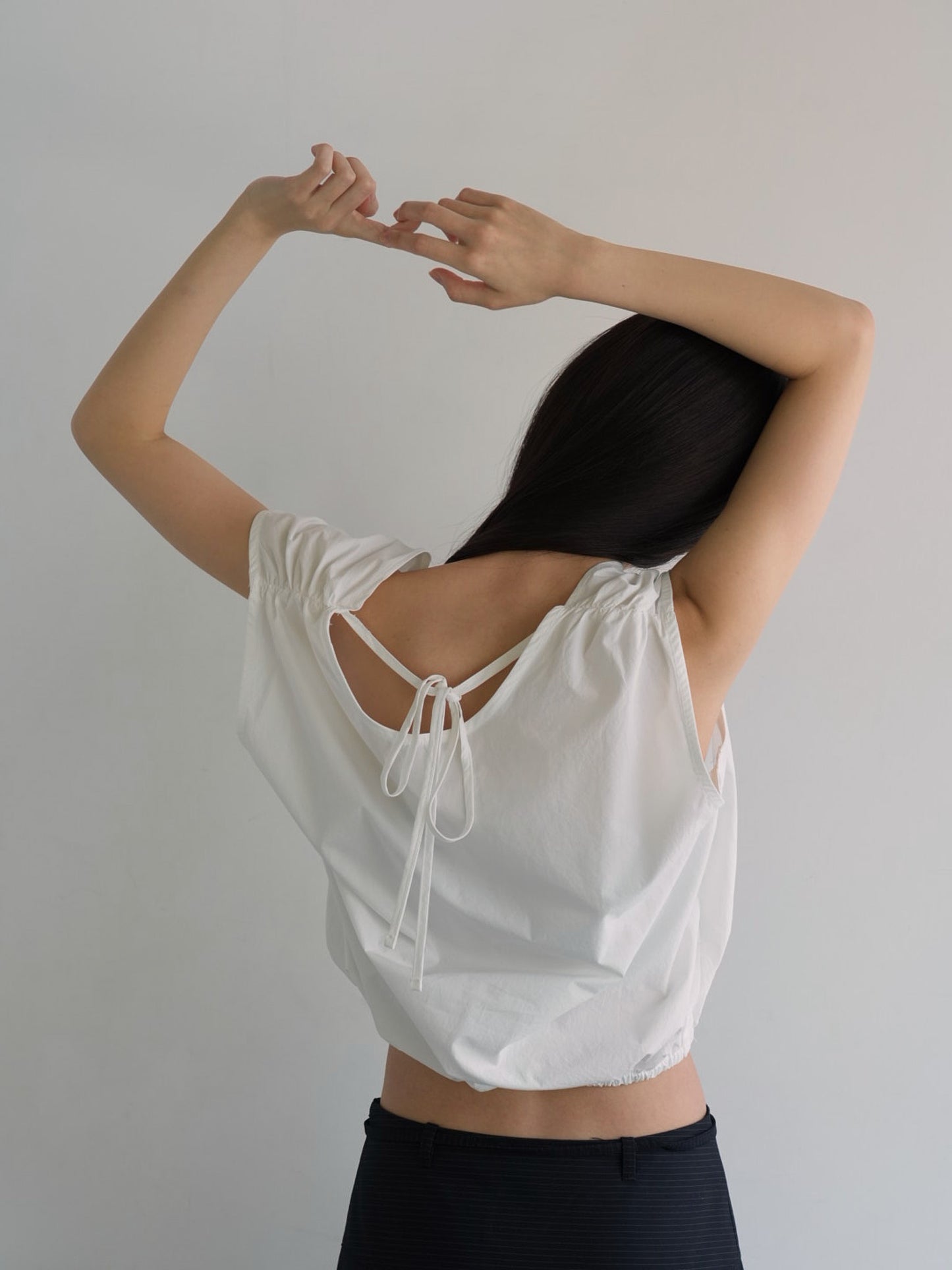 2way wrap blouse