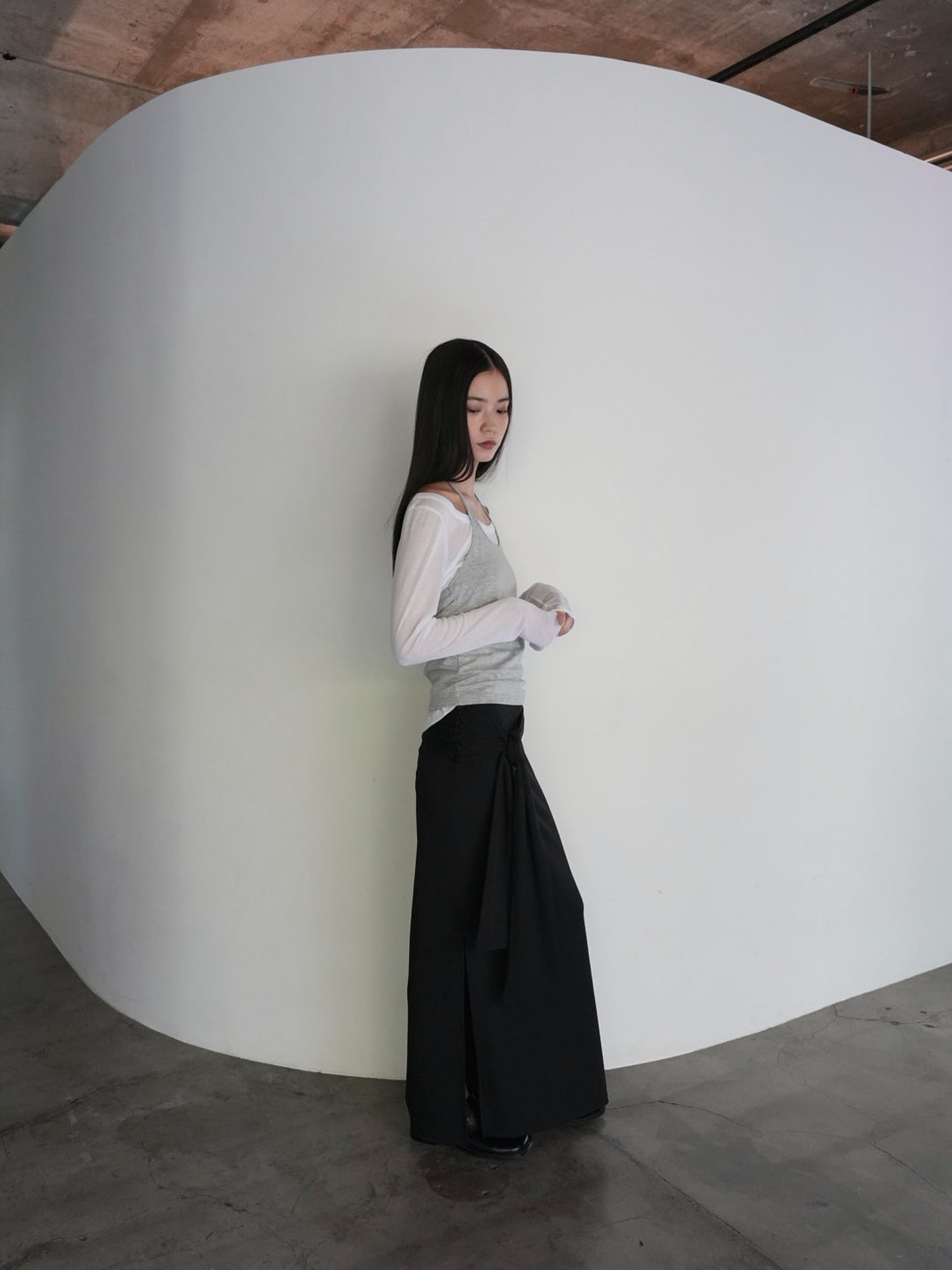 halter layered set tops