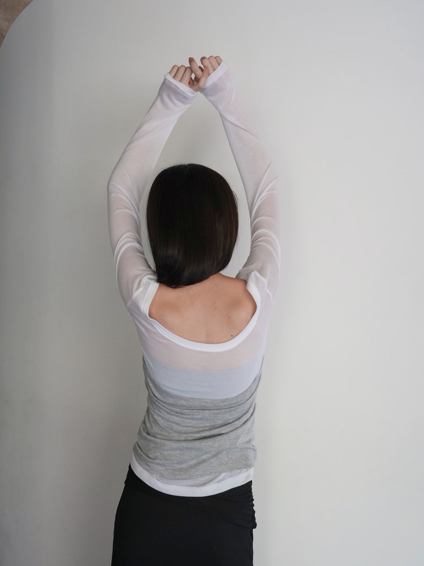 halter layered set tops