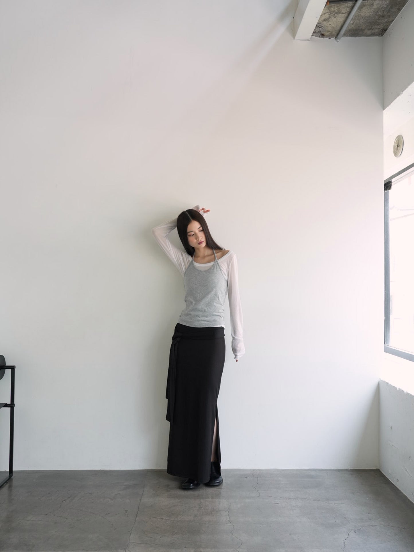 halter layered set tops