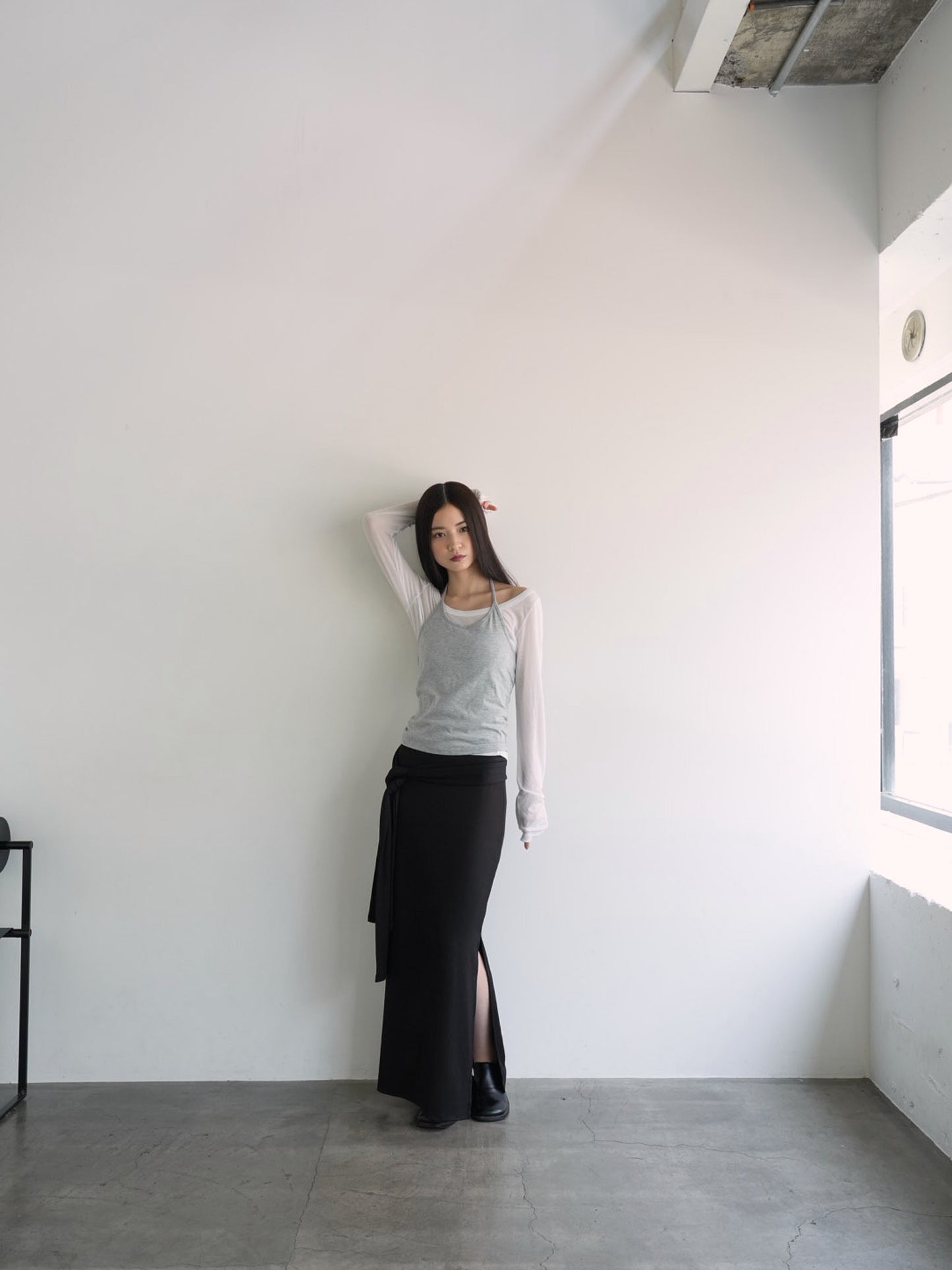 halter layered set tops