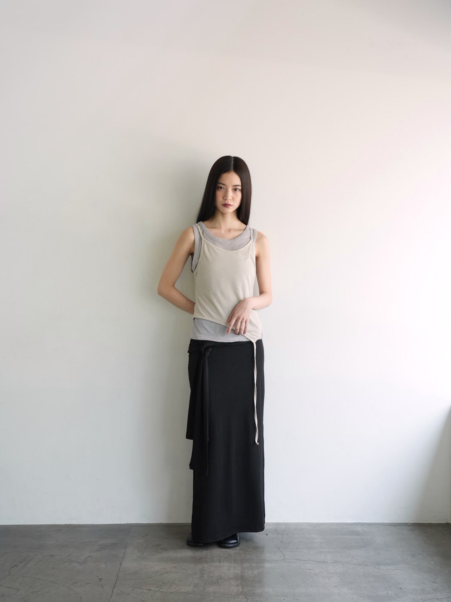 layered tank top