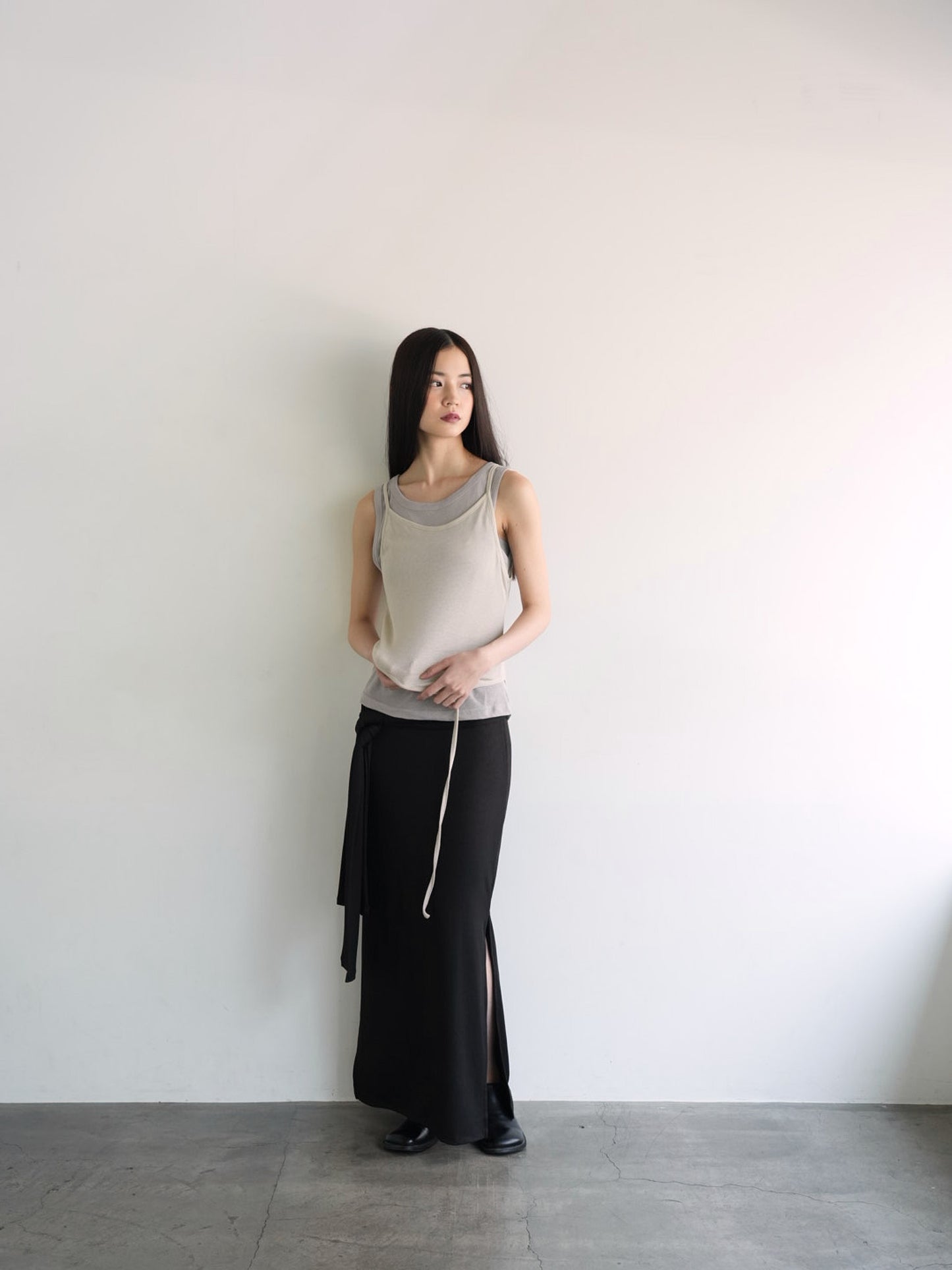 layered tank top