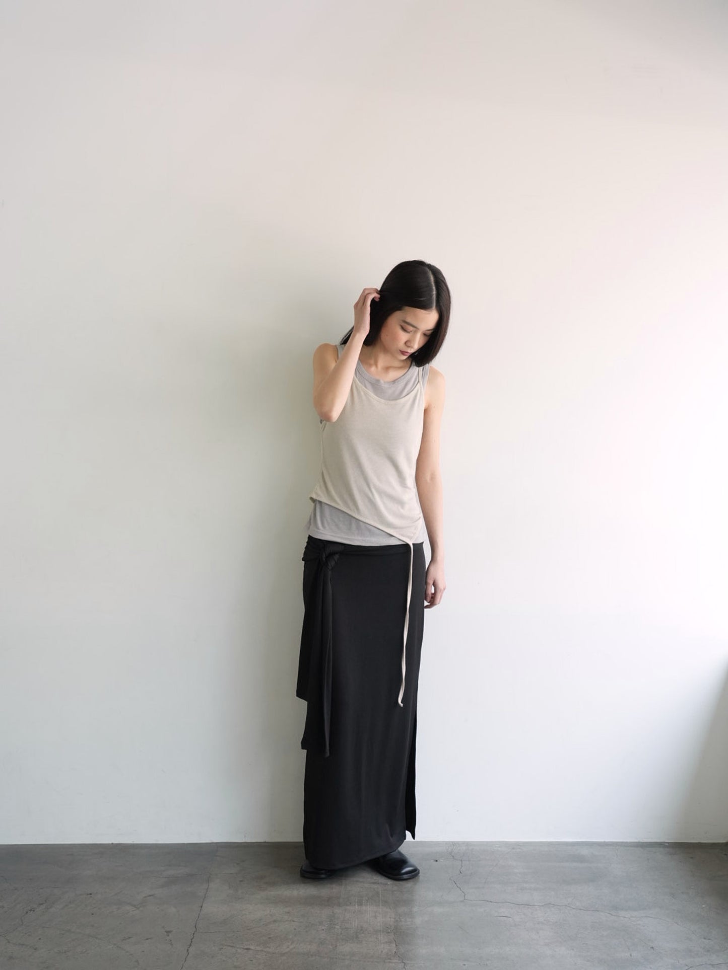 layered tank top
