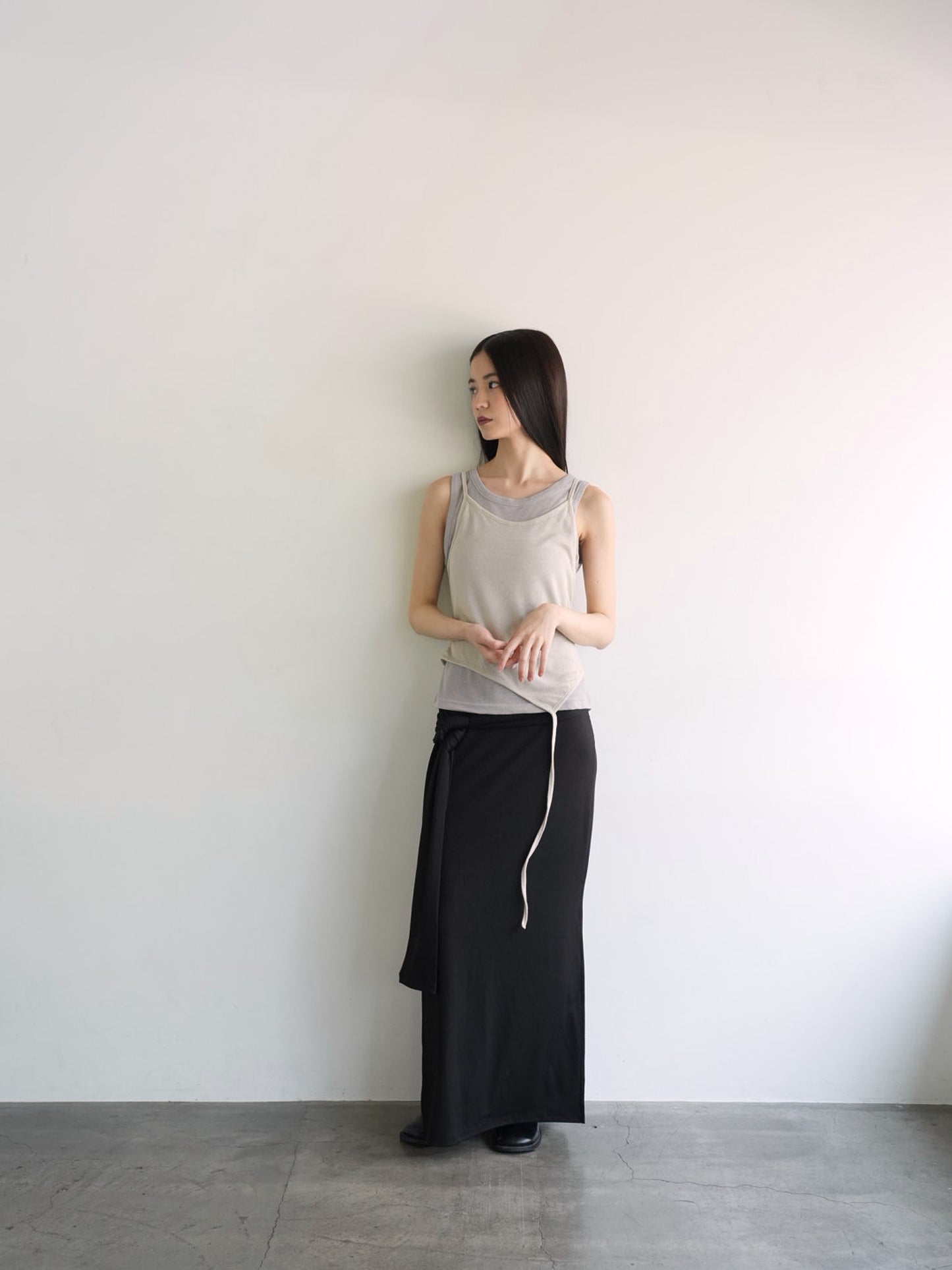 layered tank top