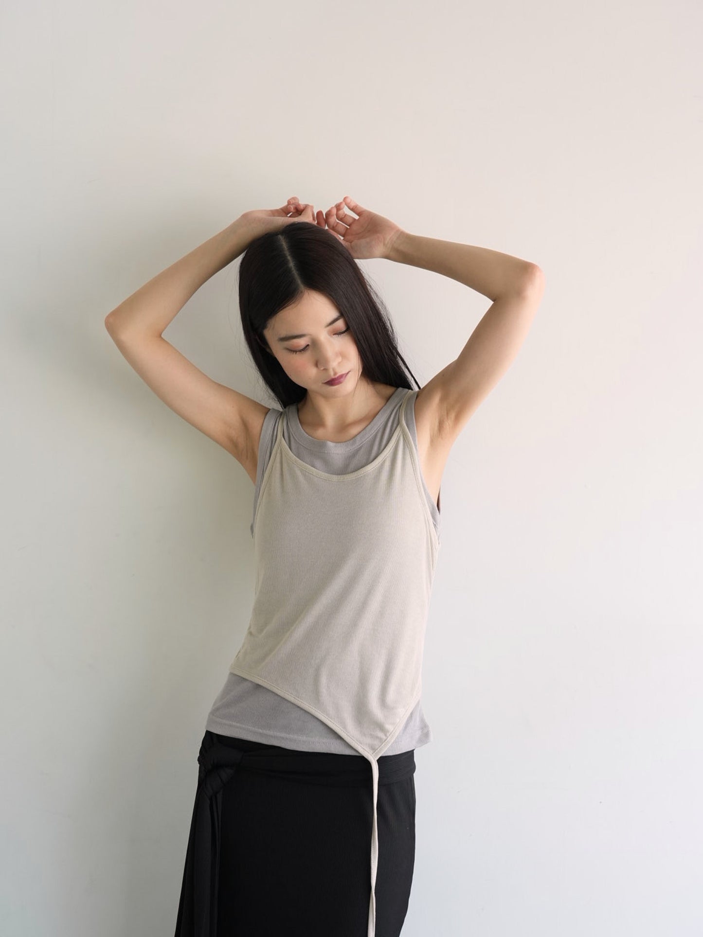 layered tank top