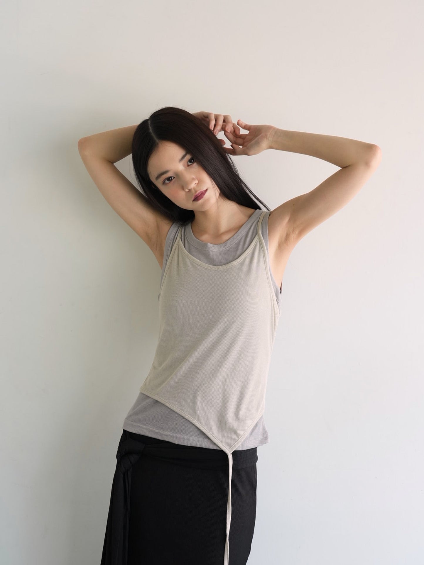 layered tank top