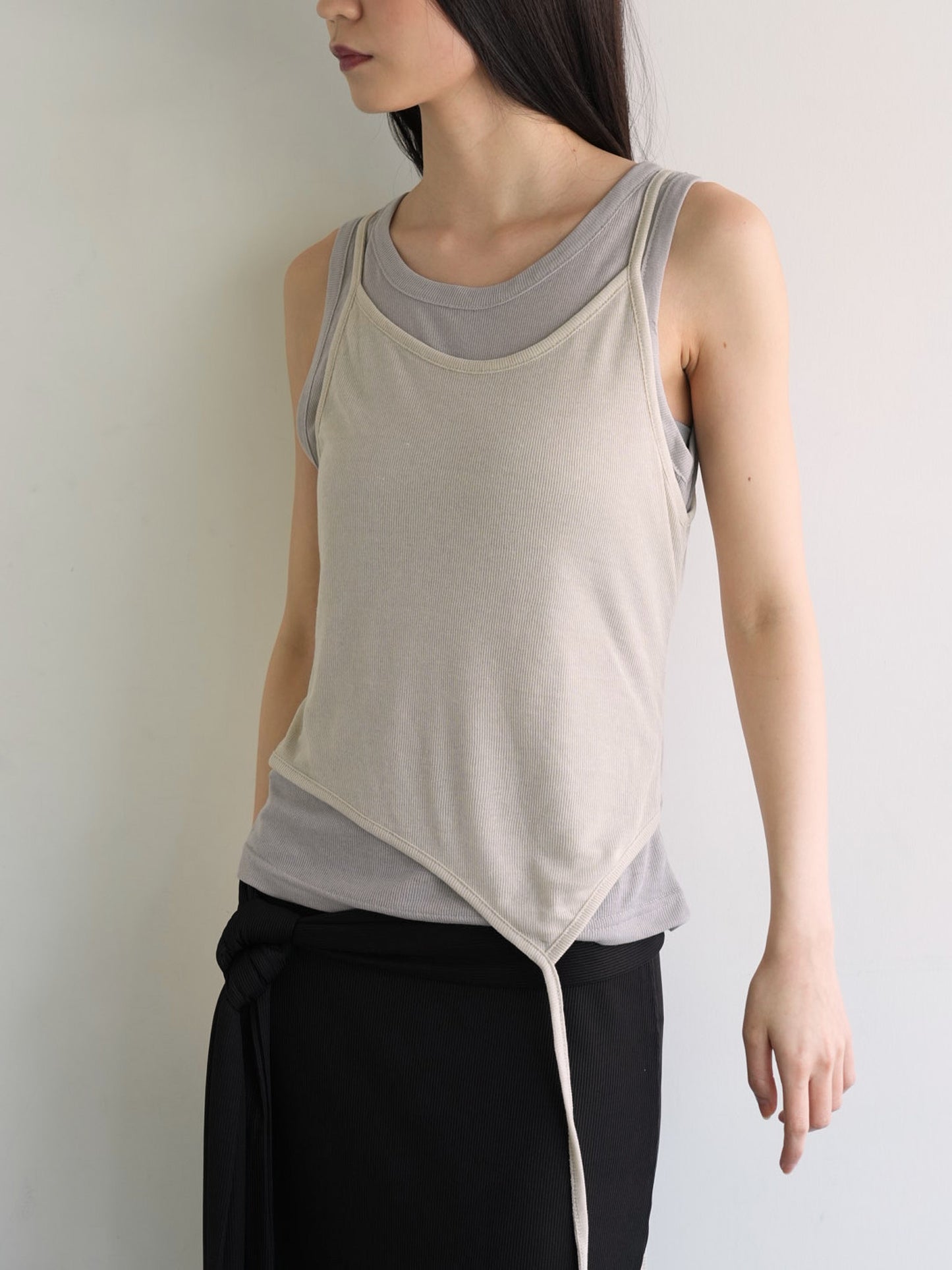 layered tank top