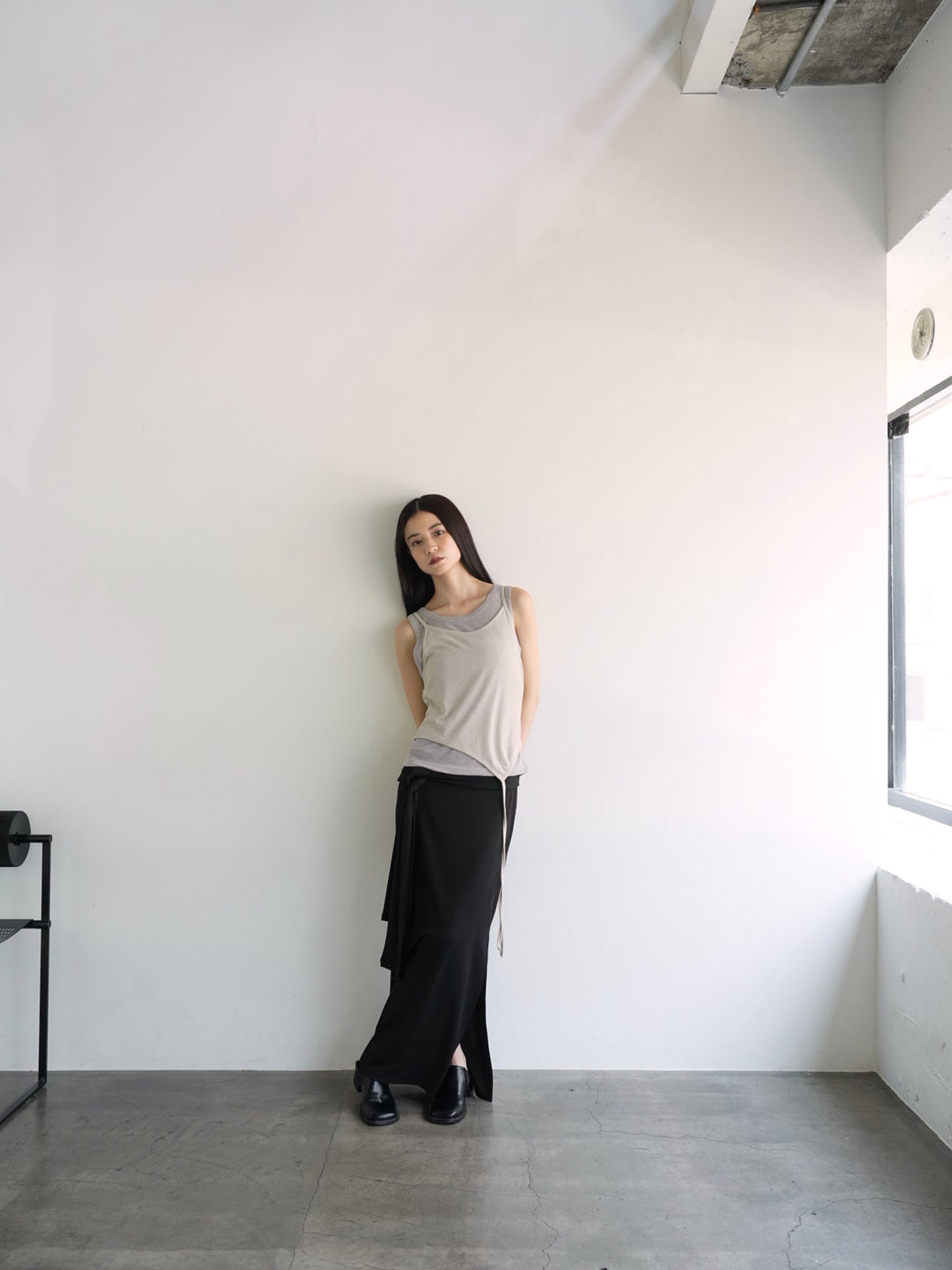 layered tank top