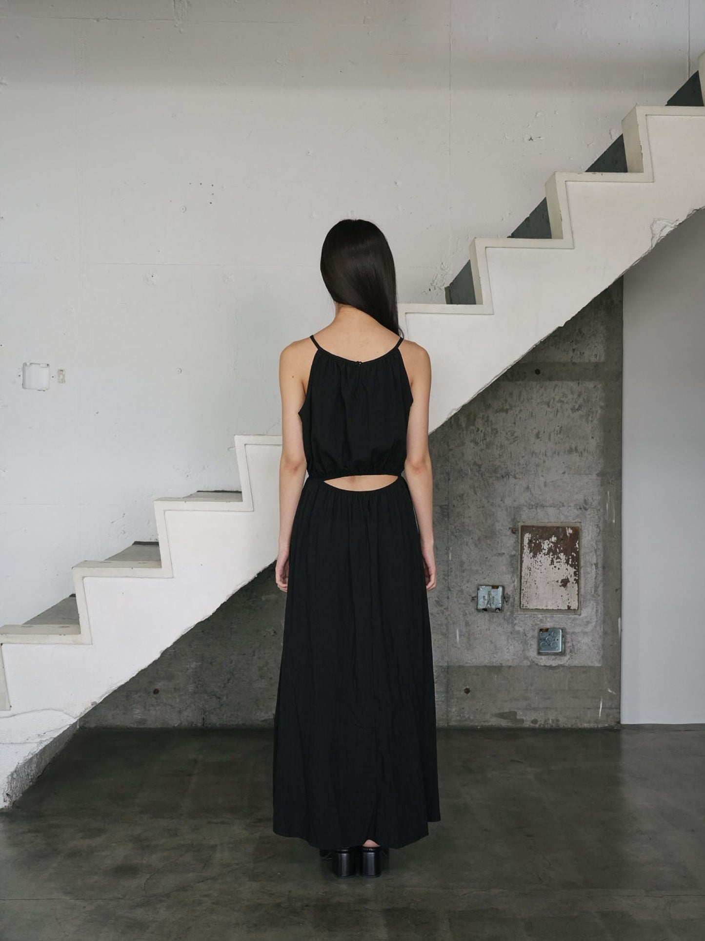 back slit one piece