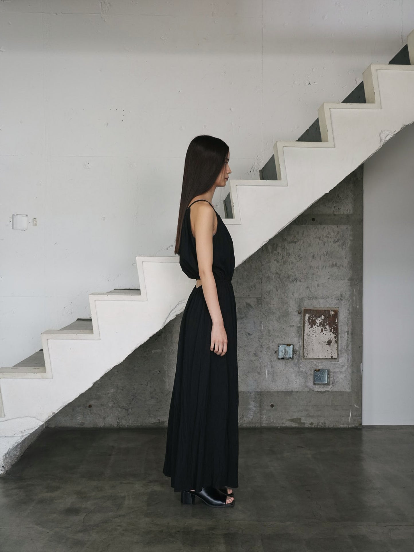 back slit one piece