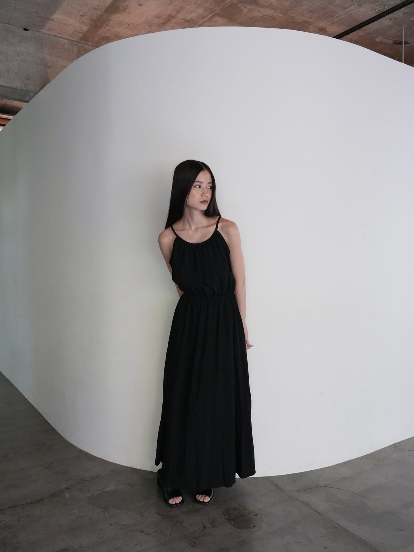 back slit one piece
