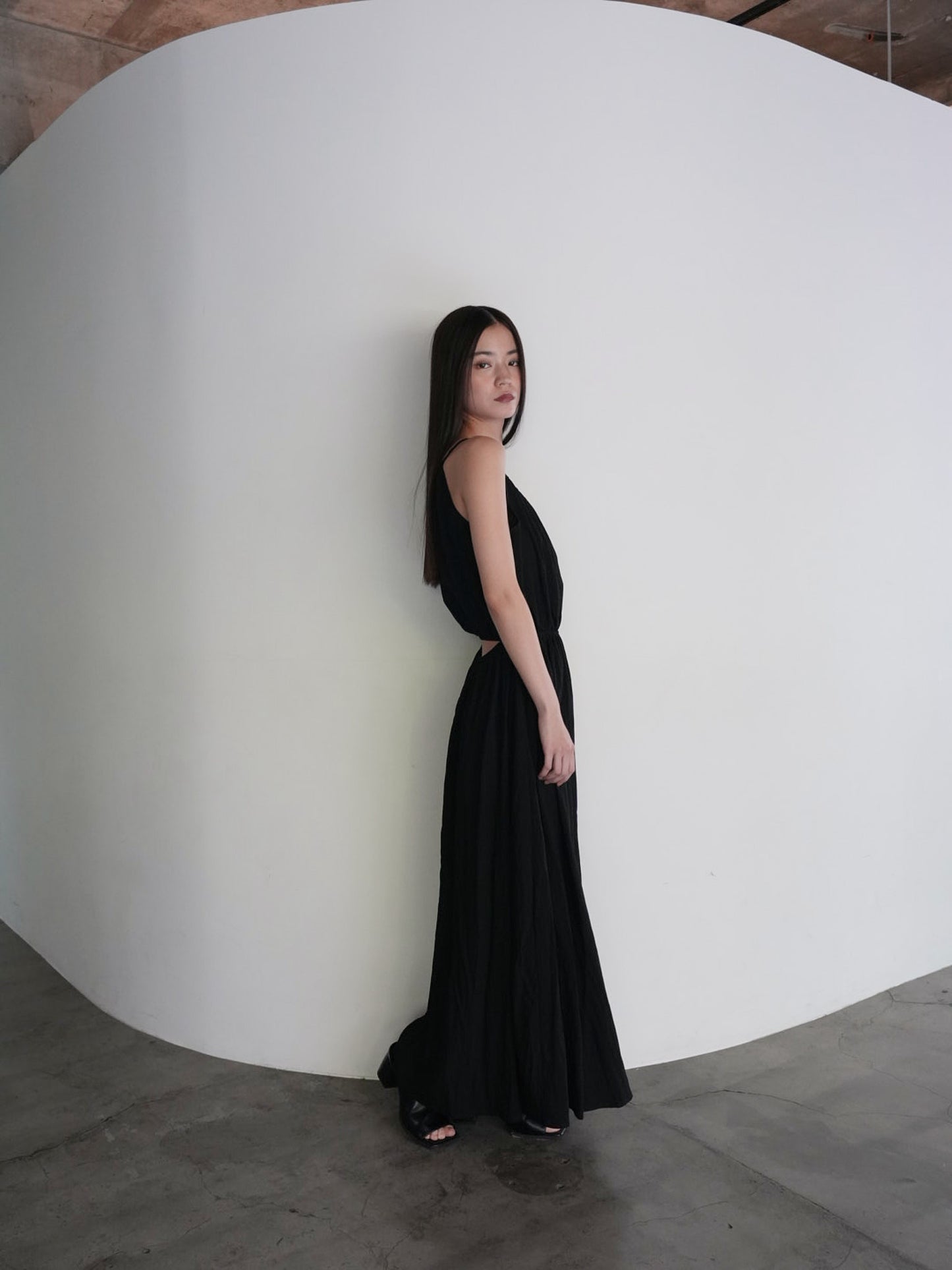 back slit one piece