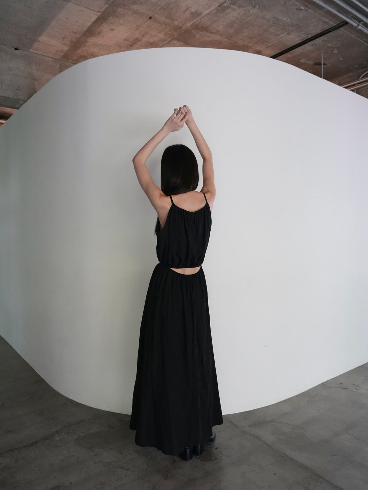 back slit one piece