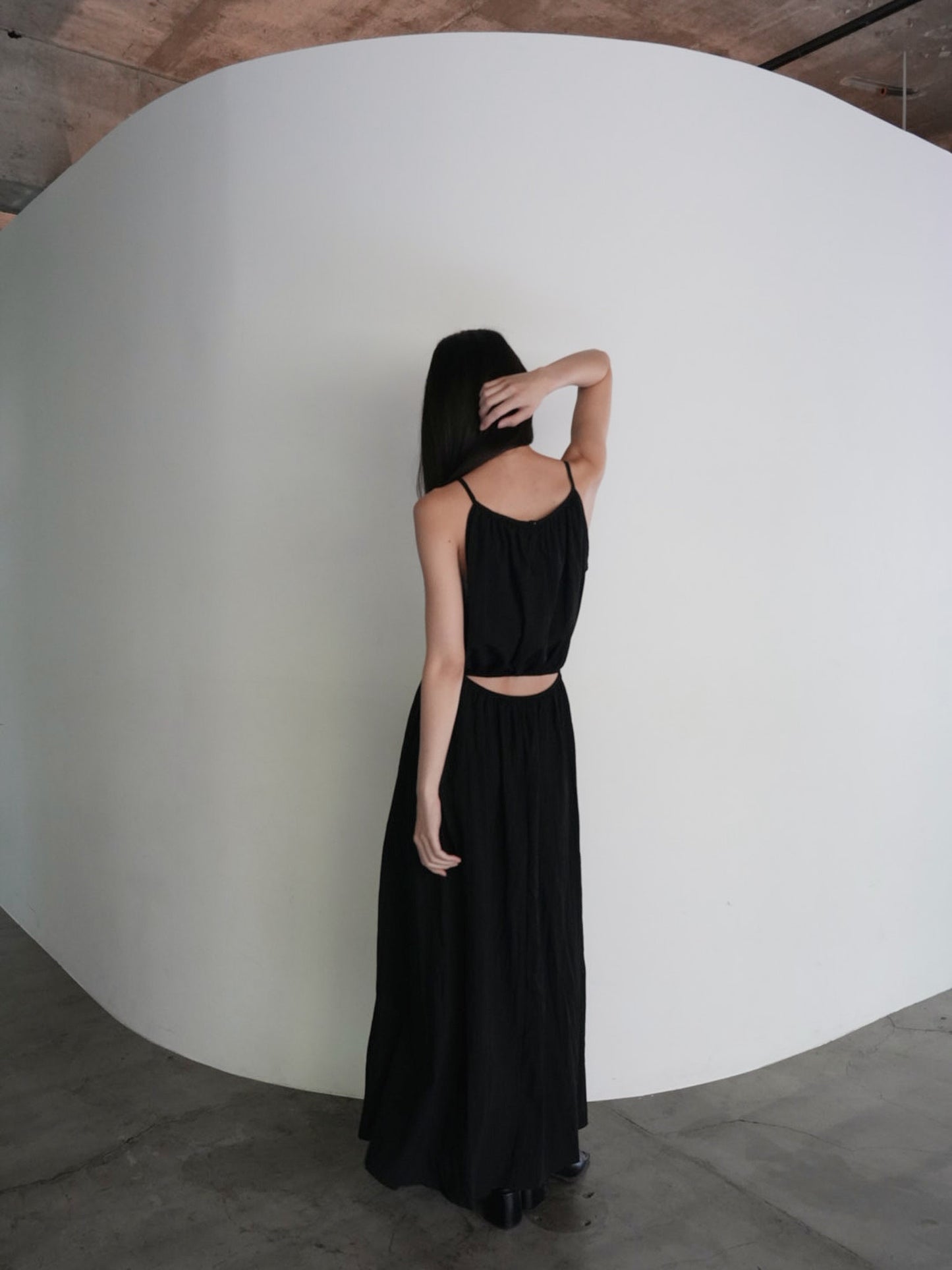 back slit one piece