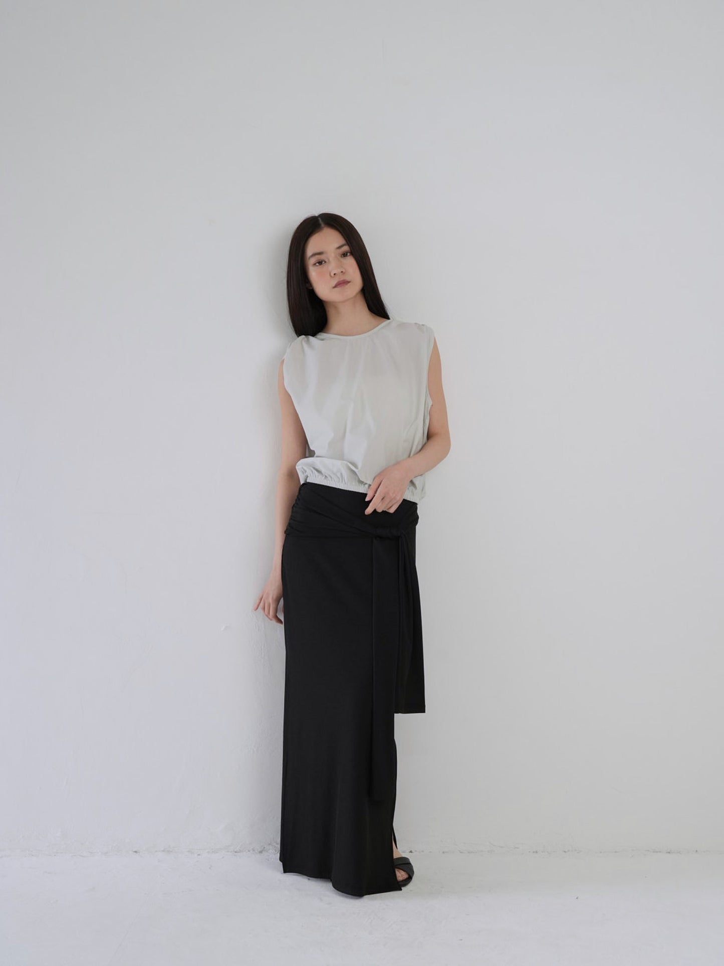 2way wrap blouse