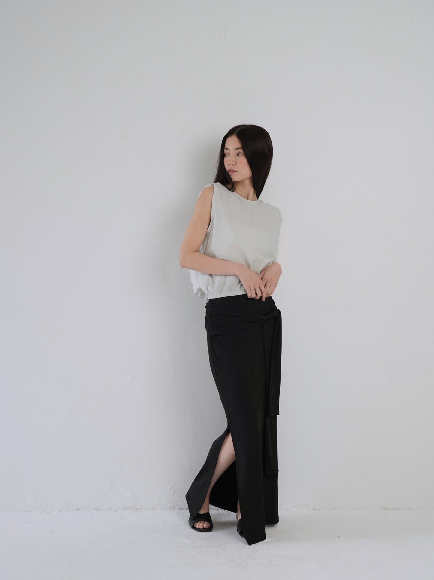 2way wrap blouse