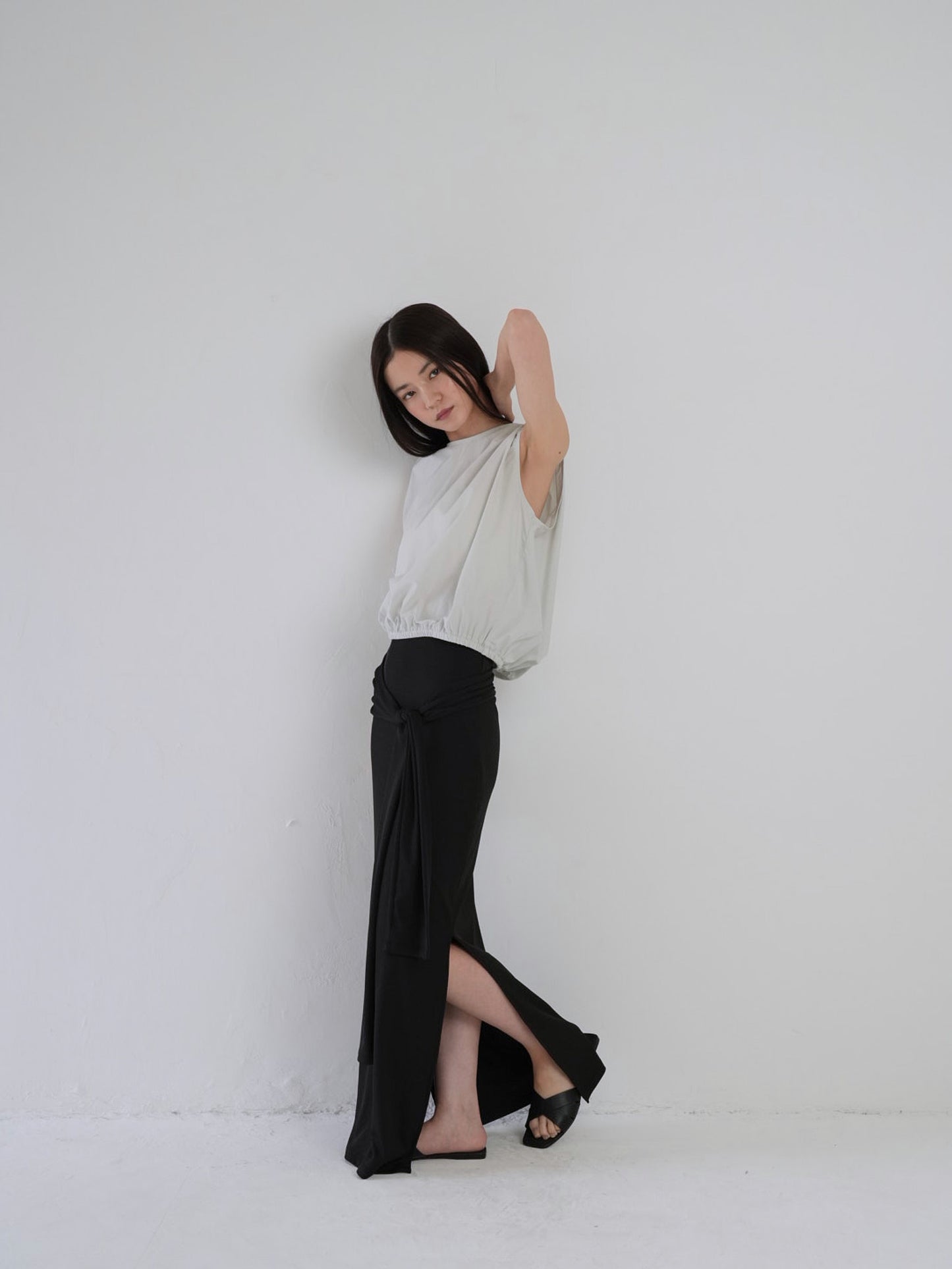 2way wrap blouse