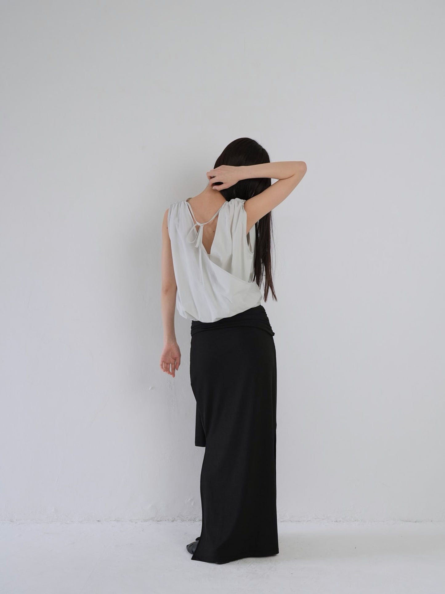 2way wrap blouse