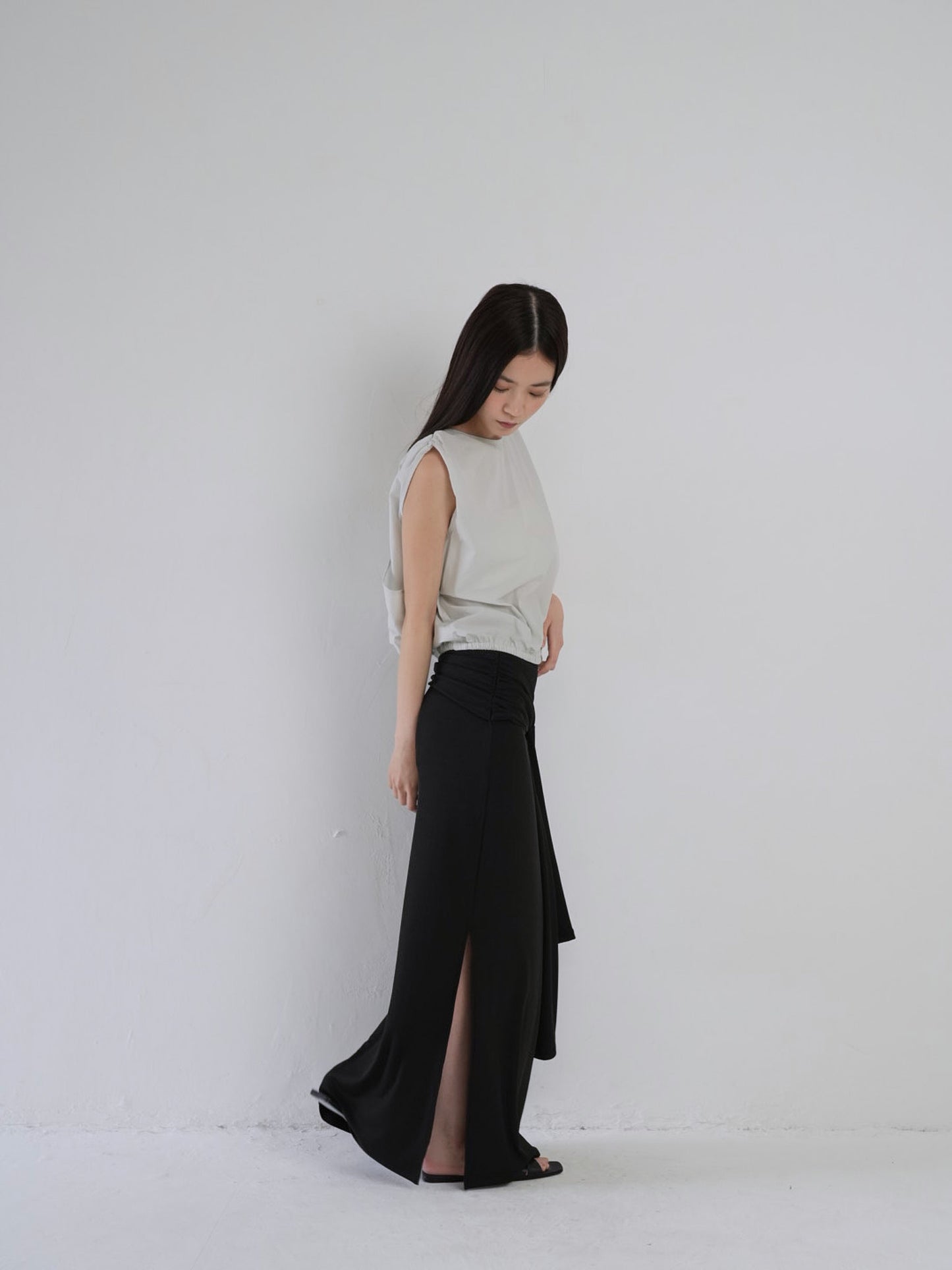 2way wrap blouse