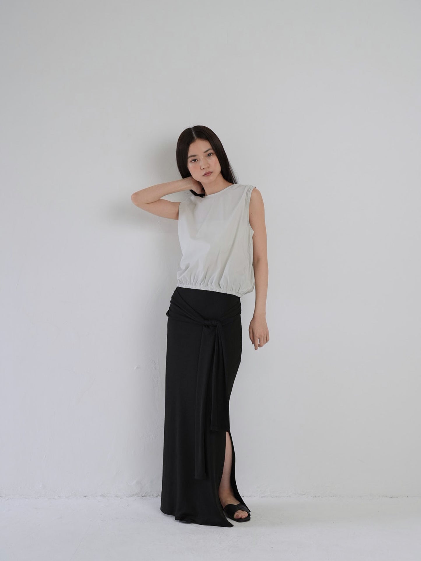 2way wrap blouse