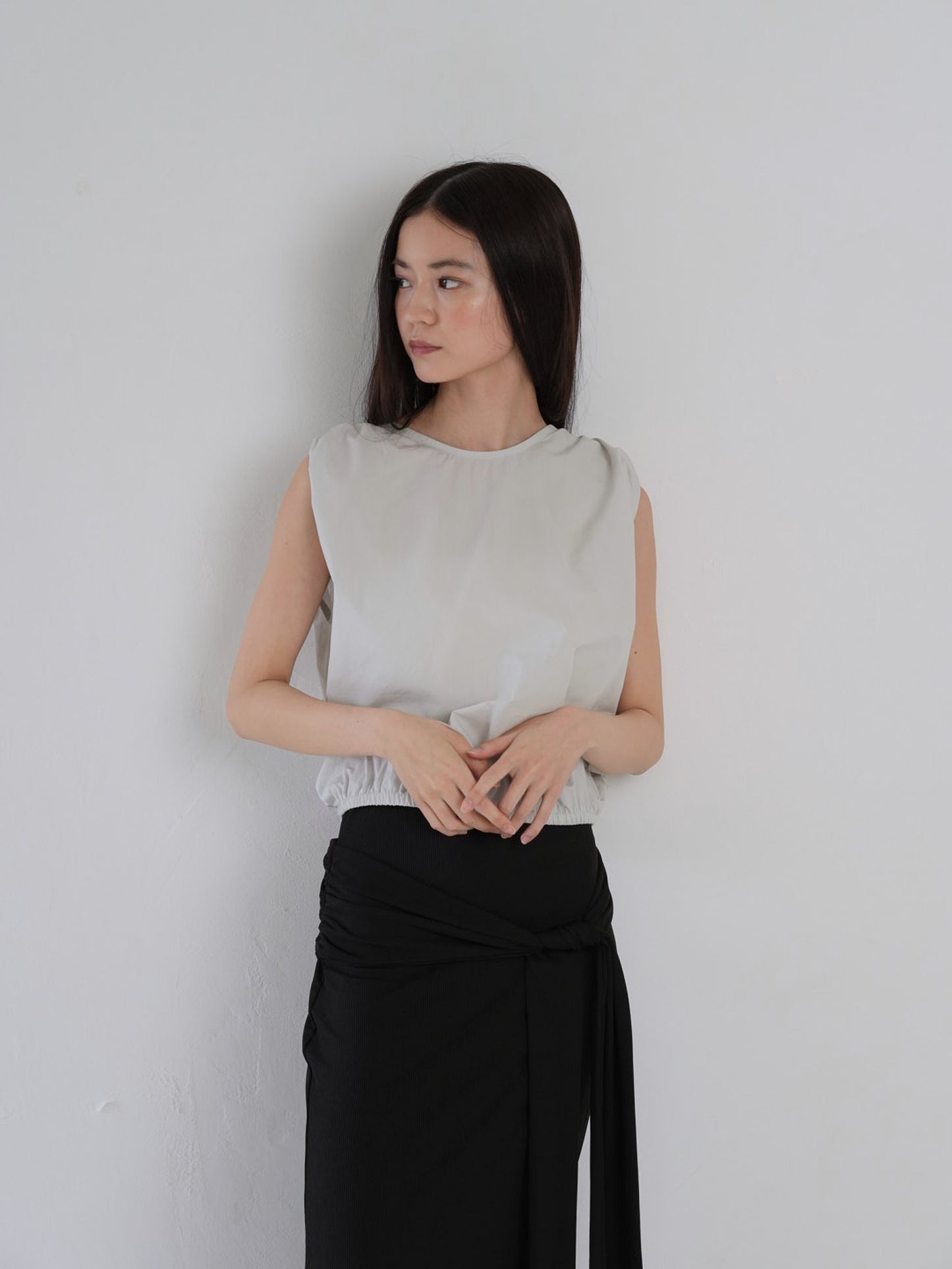 2way wrap blouse