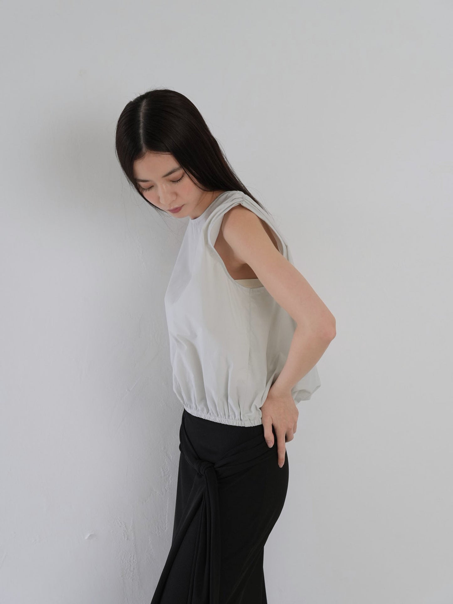 2way wrap blouse