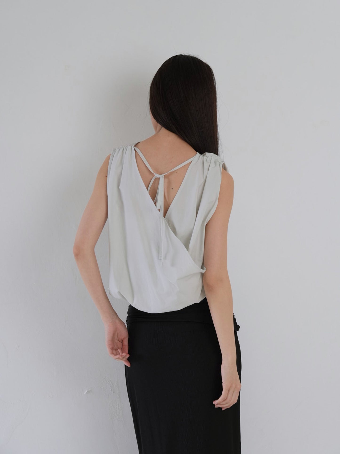 2way wrap blouse
