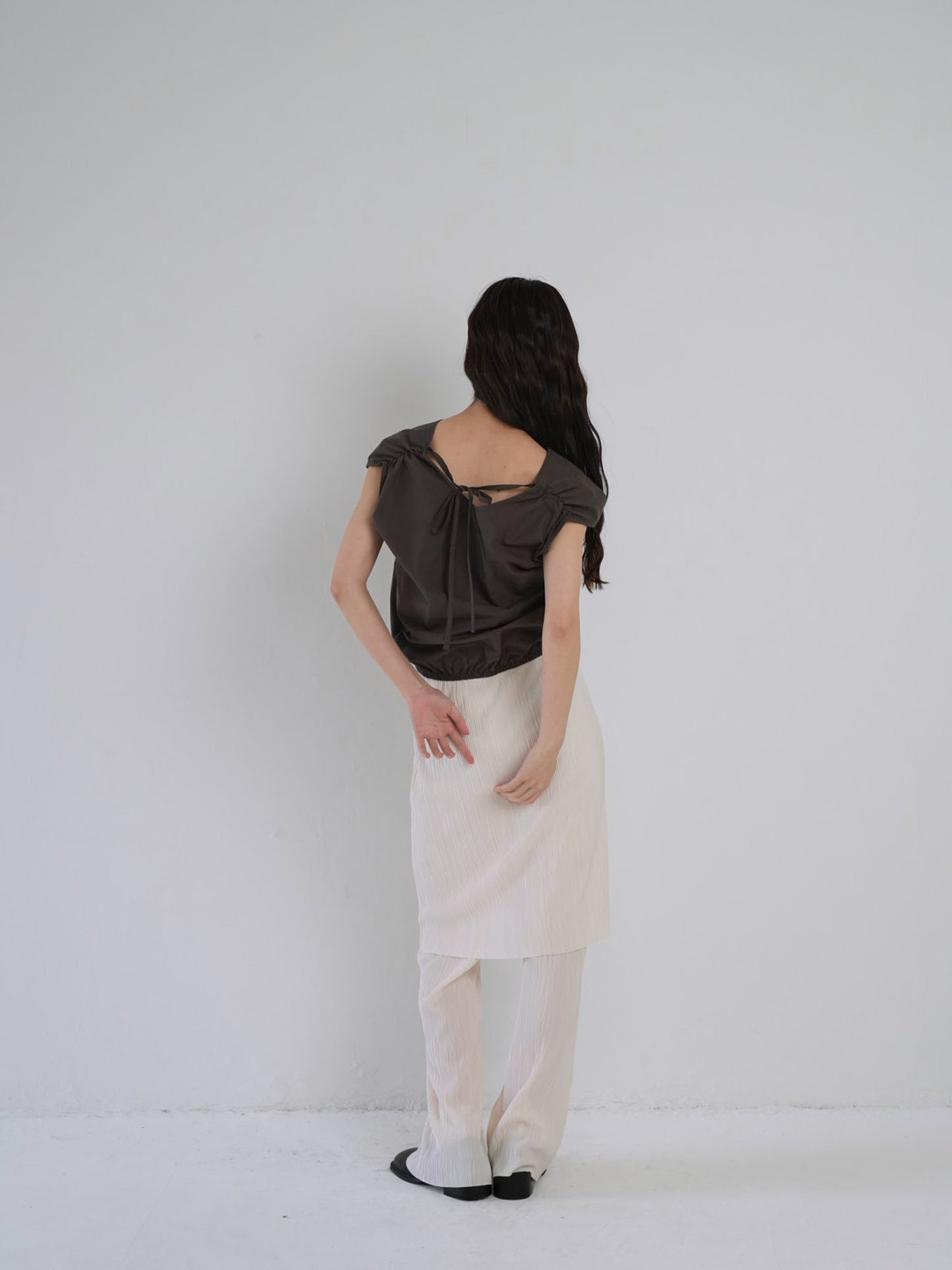 2way wrap blouse