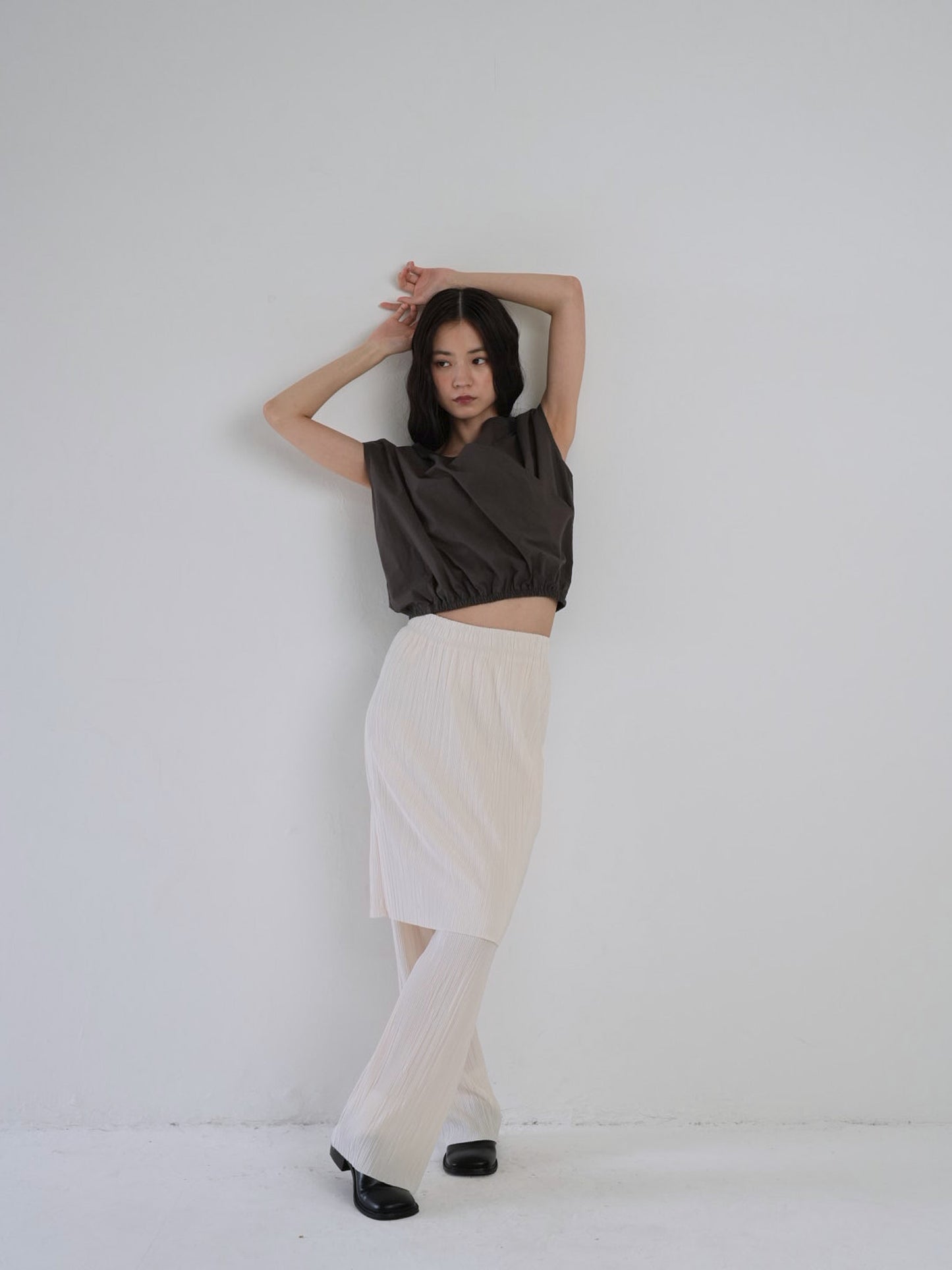 2way wrap blouse