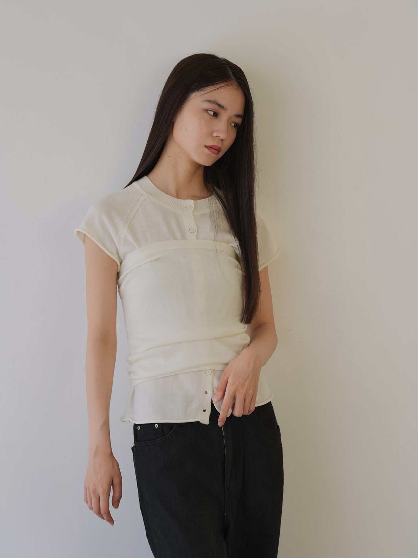 tube layered top