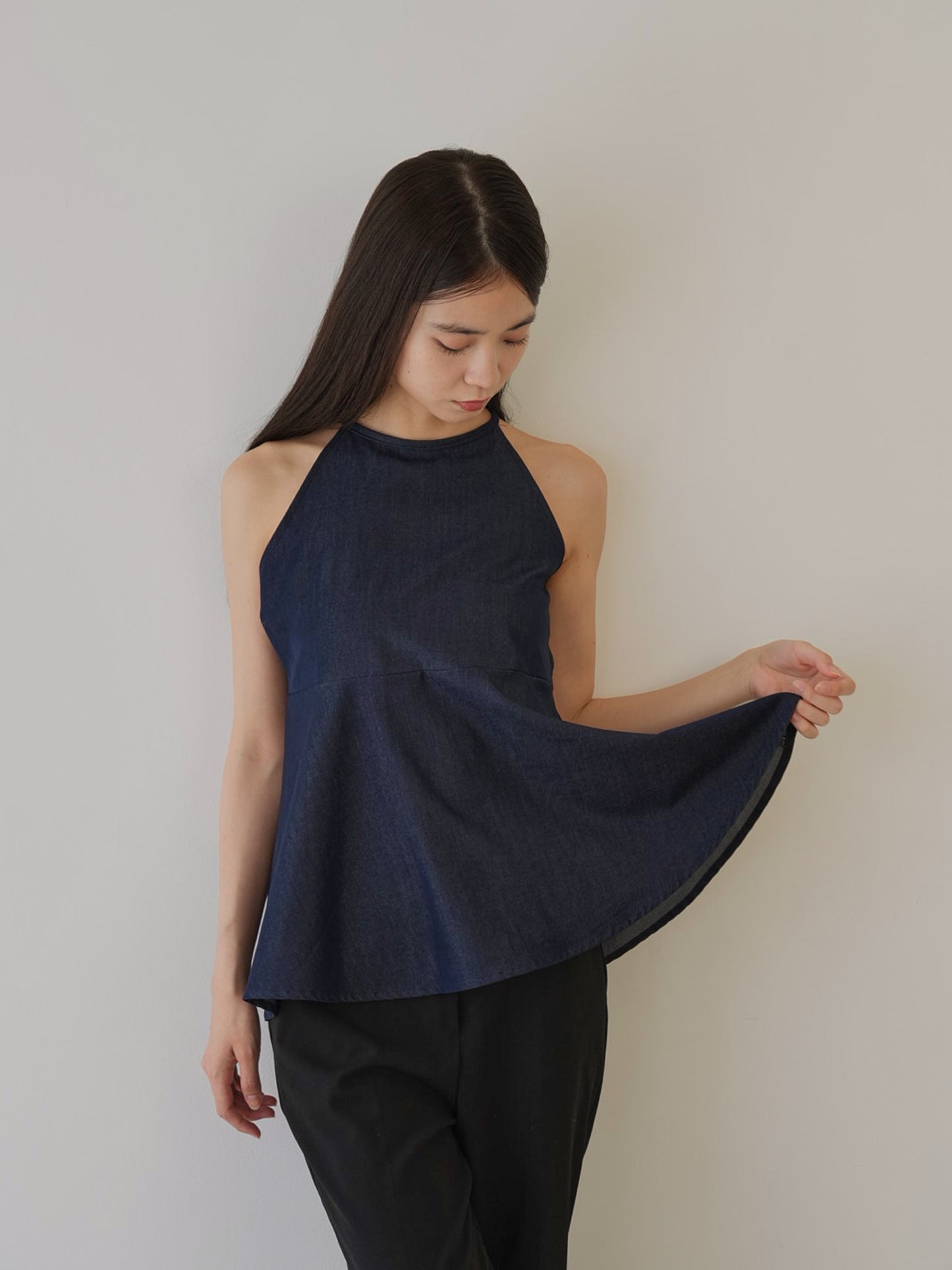 denim halter tops
