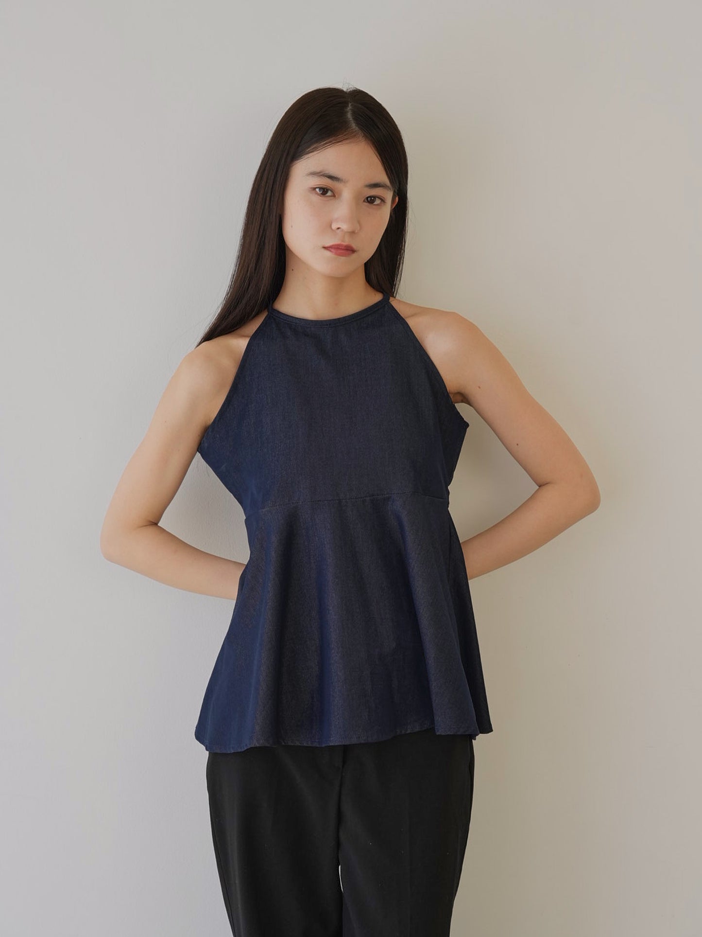 denim halter tops