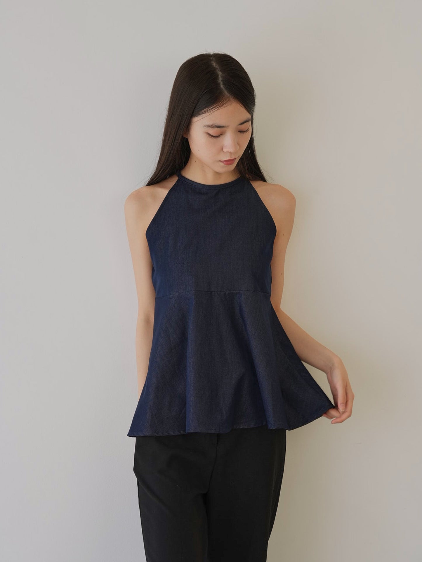 denim halter tops