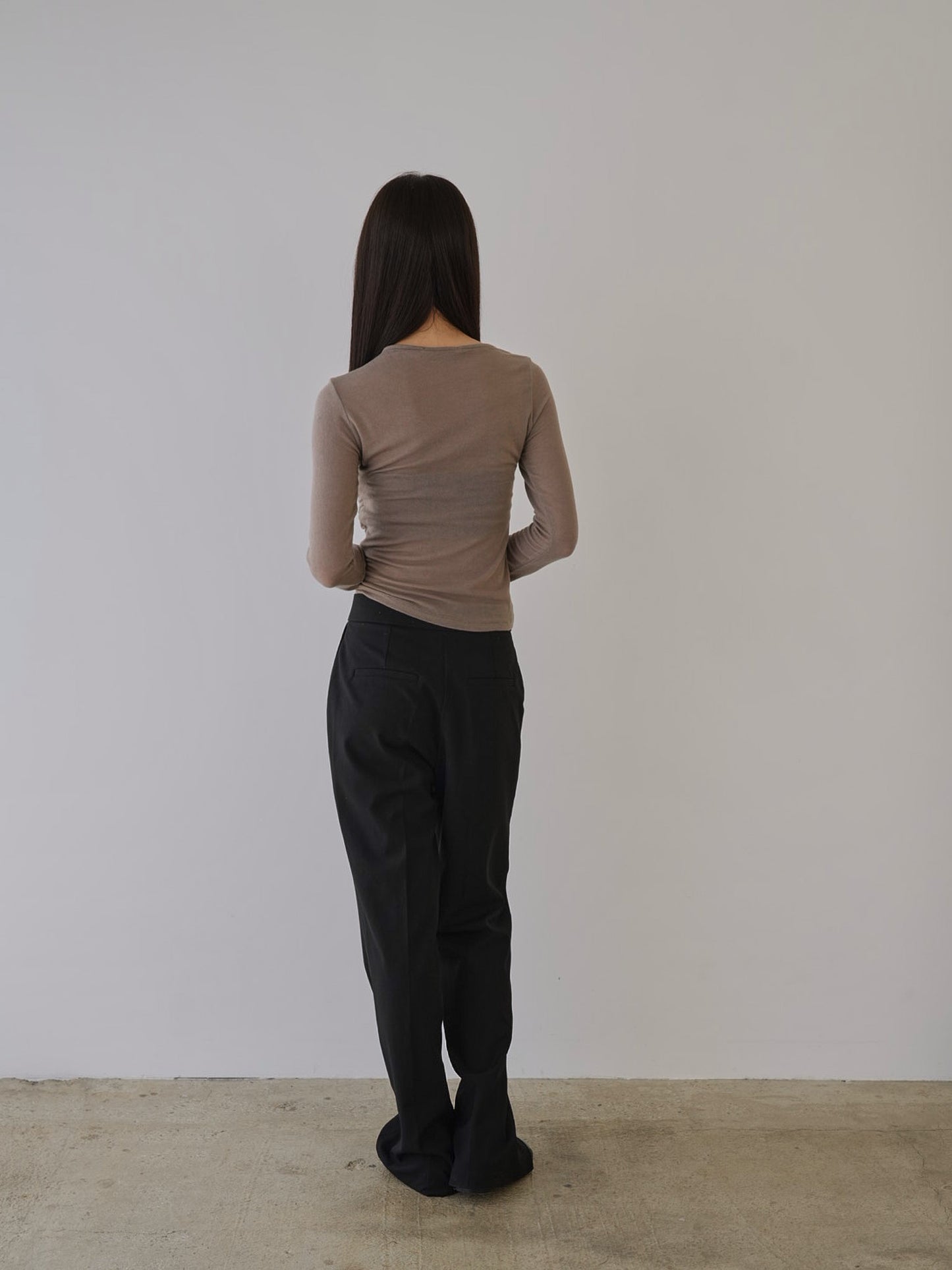 shirring design tops