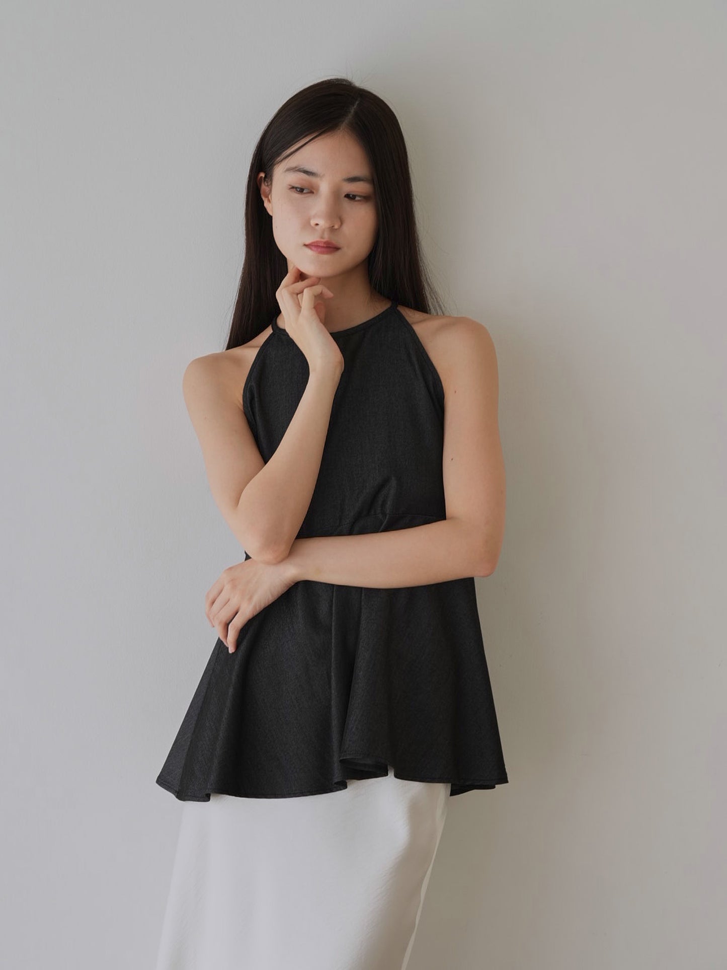 denim halter tops